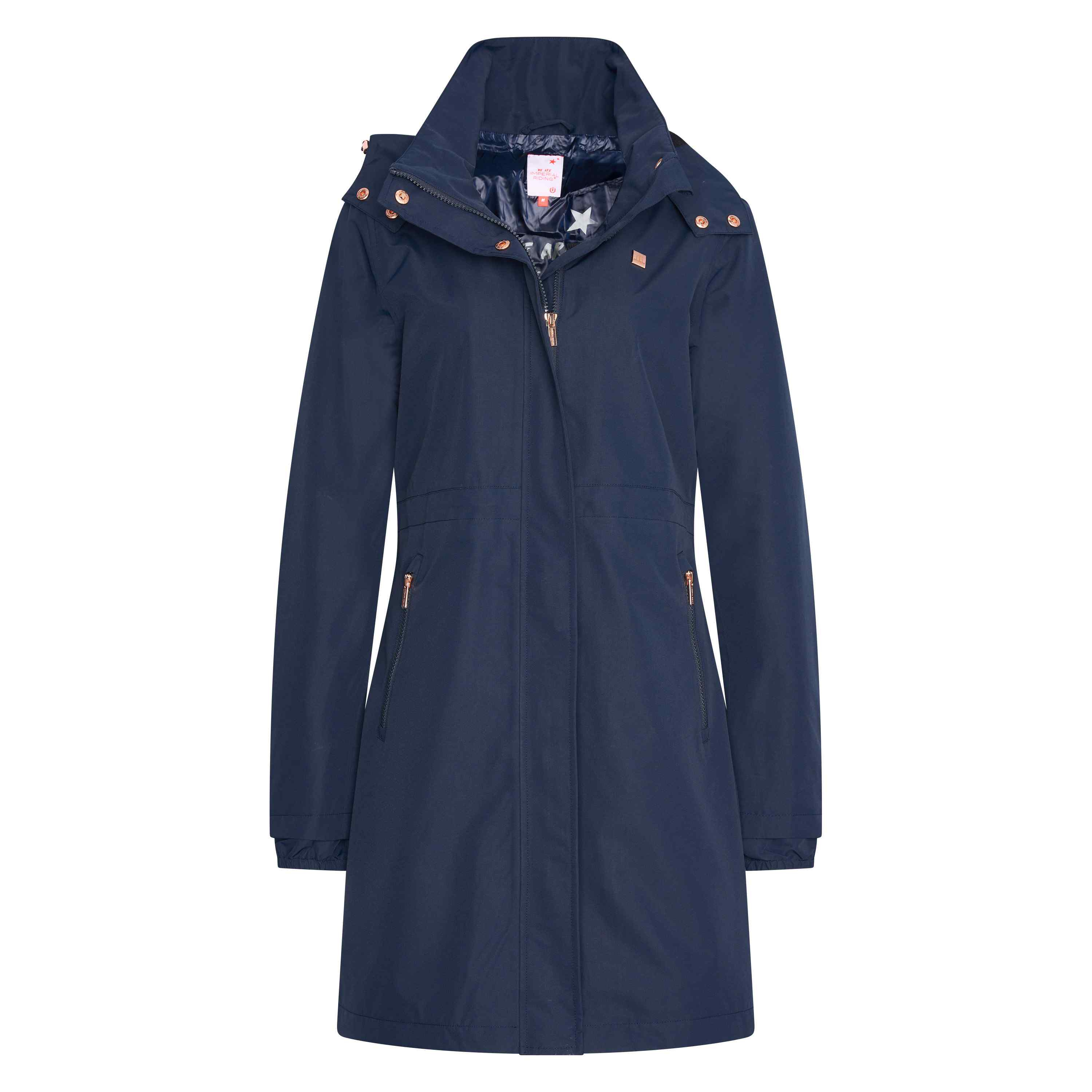 Imperial Riding Junior Parka Joy Ride - Marinblå