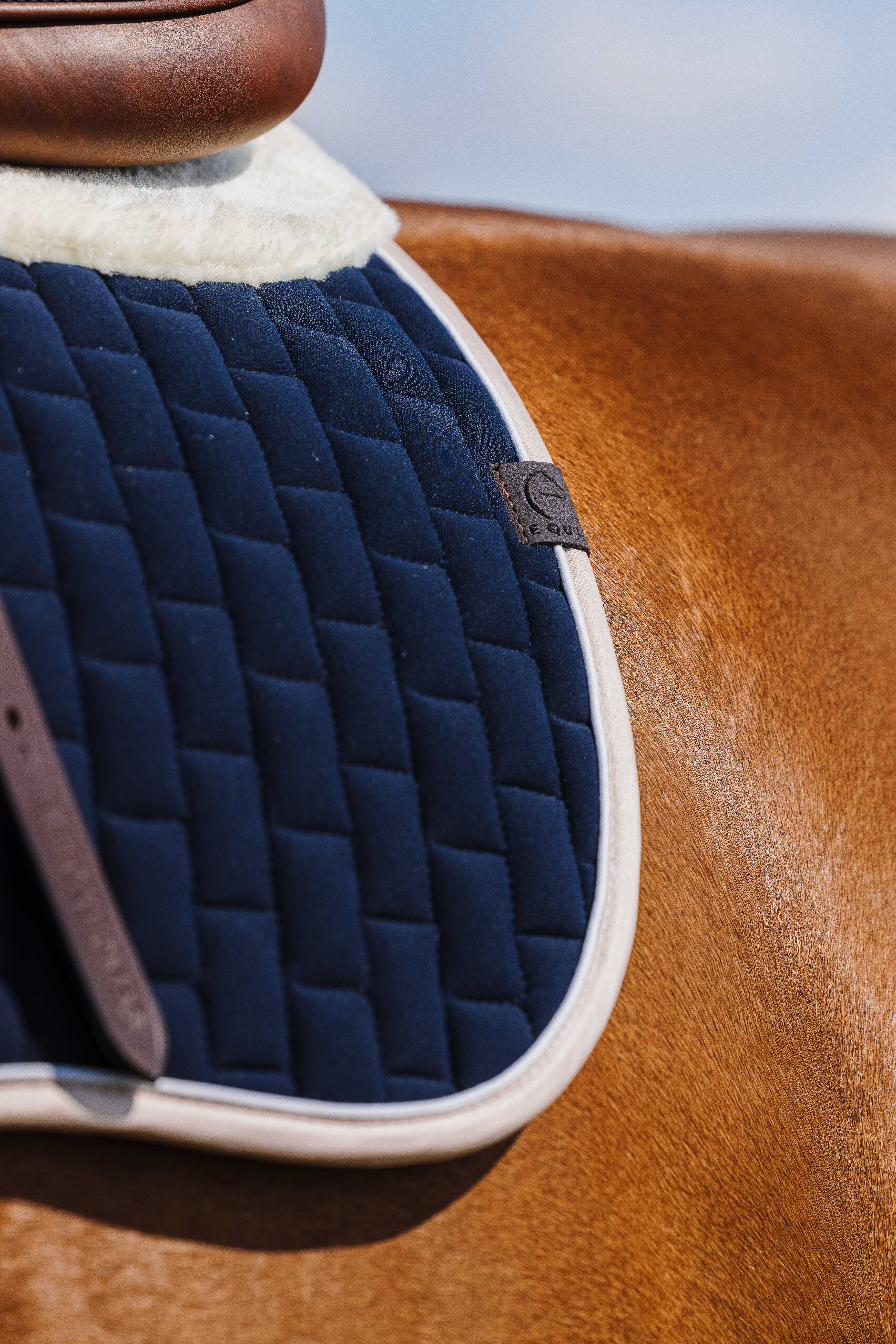 Equitheme Dinard Saddle Pad Navy blue - 4