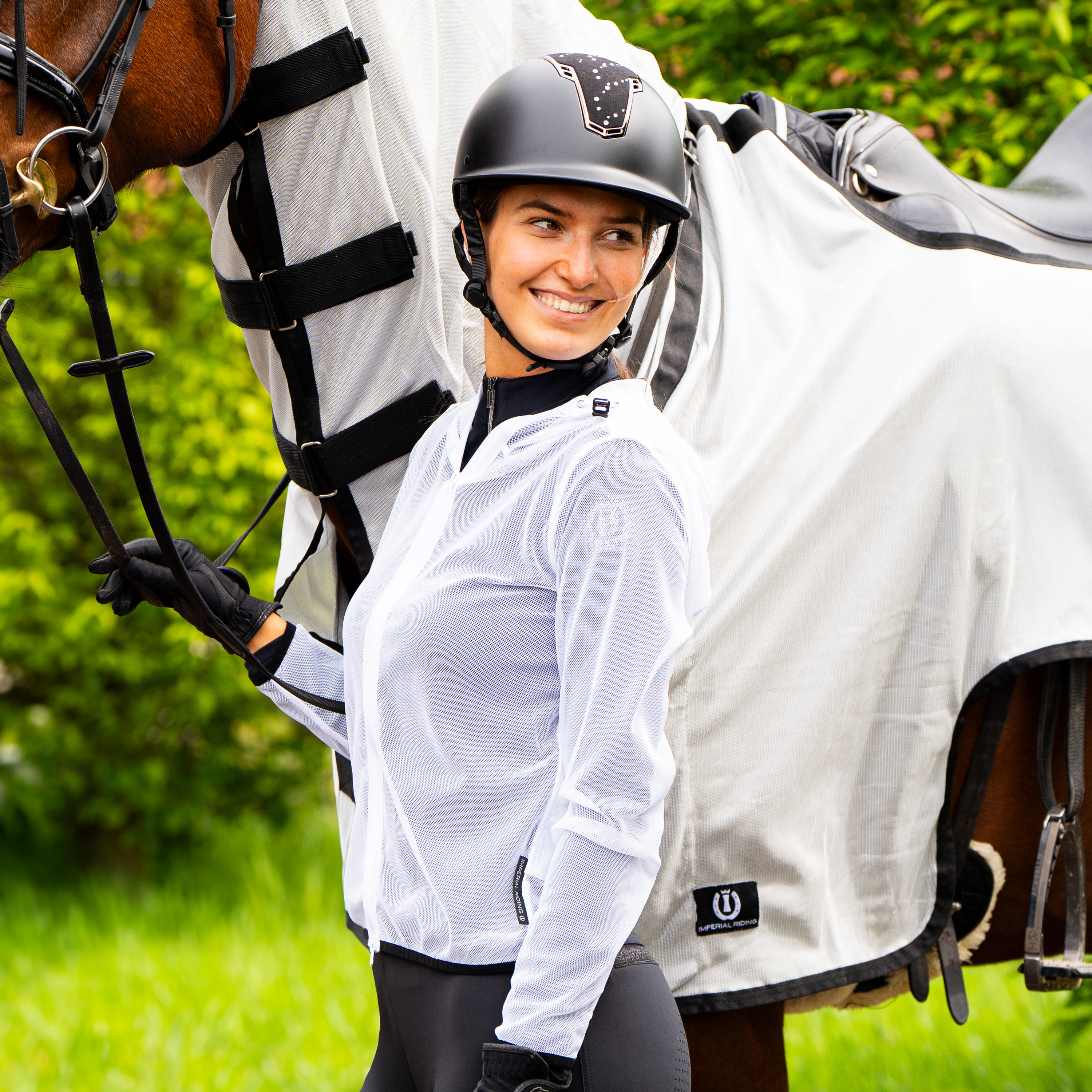 Imperial Riding Flyjacket Fly away - White - 4