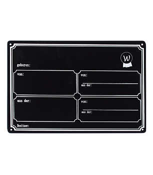 Waldhausen Stable Board, metal black