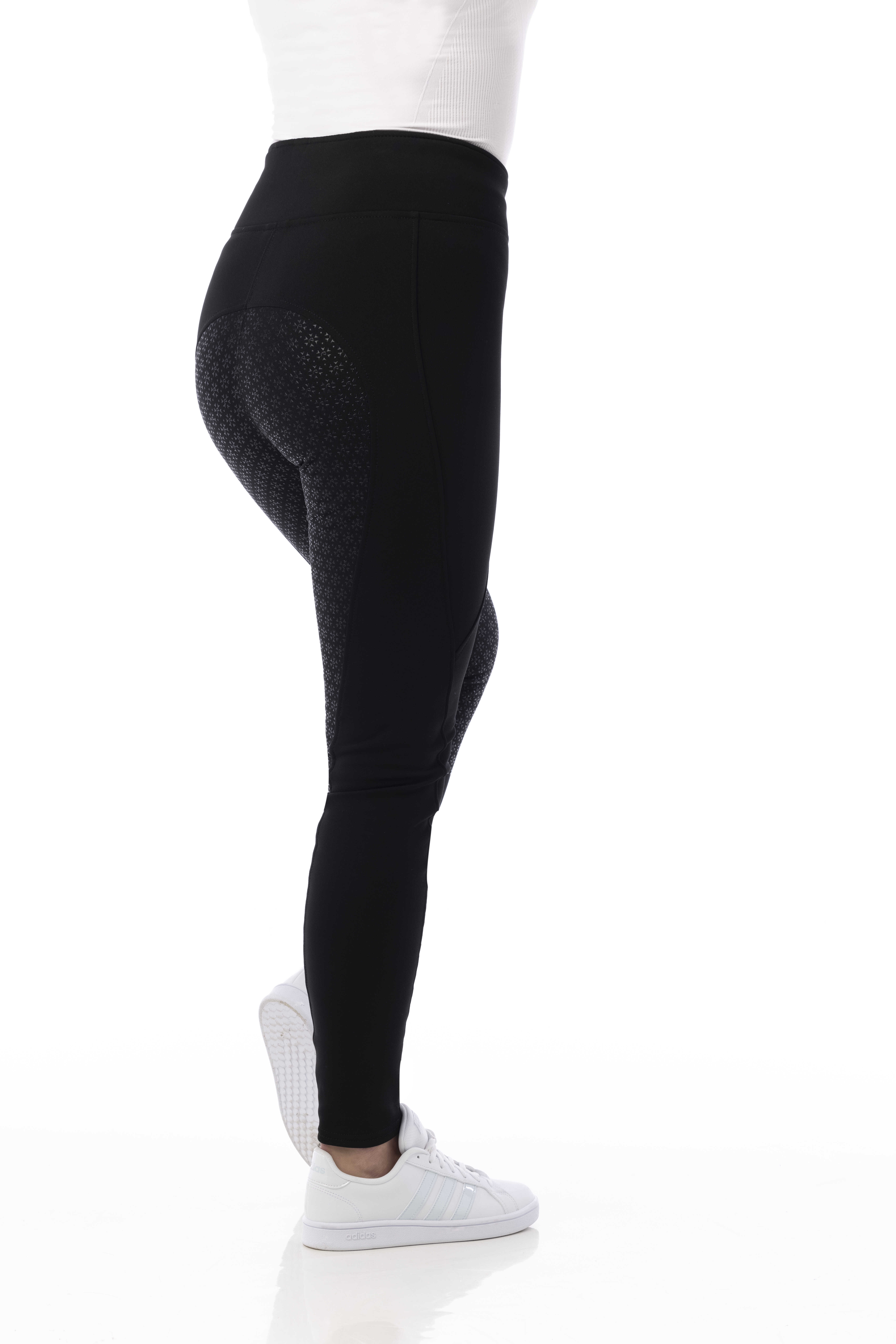 Equitheme Dolomyt Softshell Silicone Ridtights Svart - 3