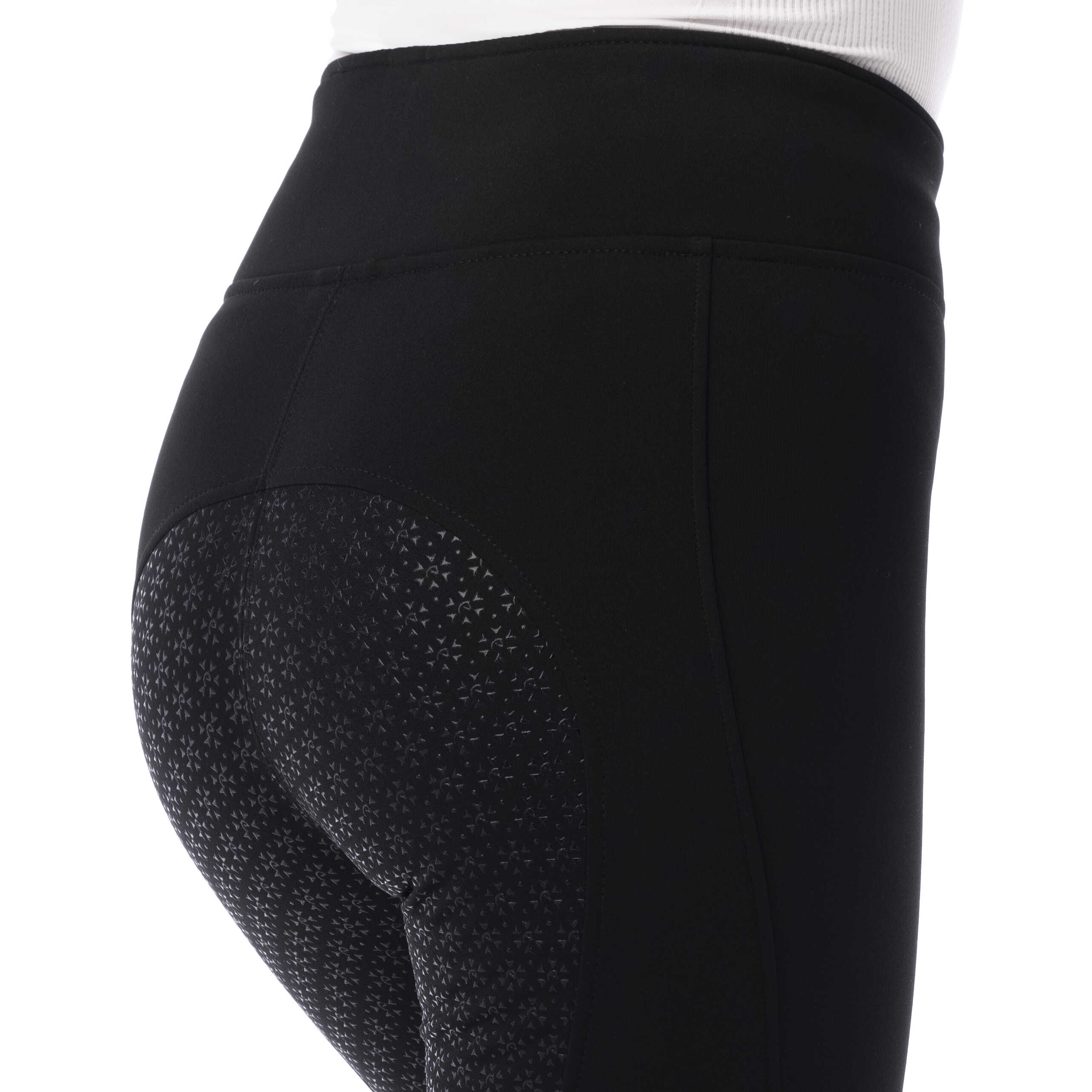 Equitheme Dolomyt Softshell Silicone Ridtights Svart - 9