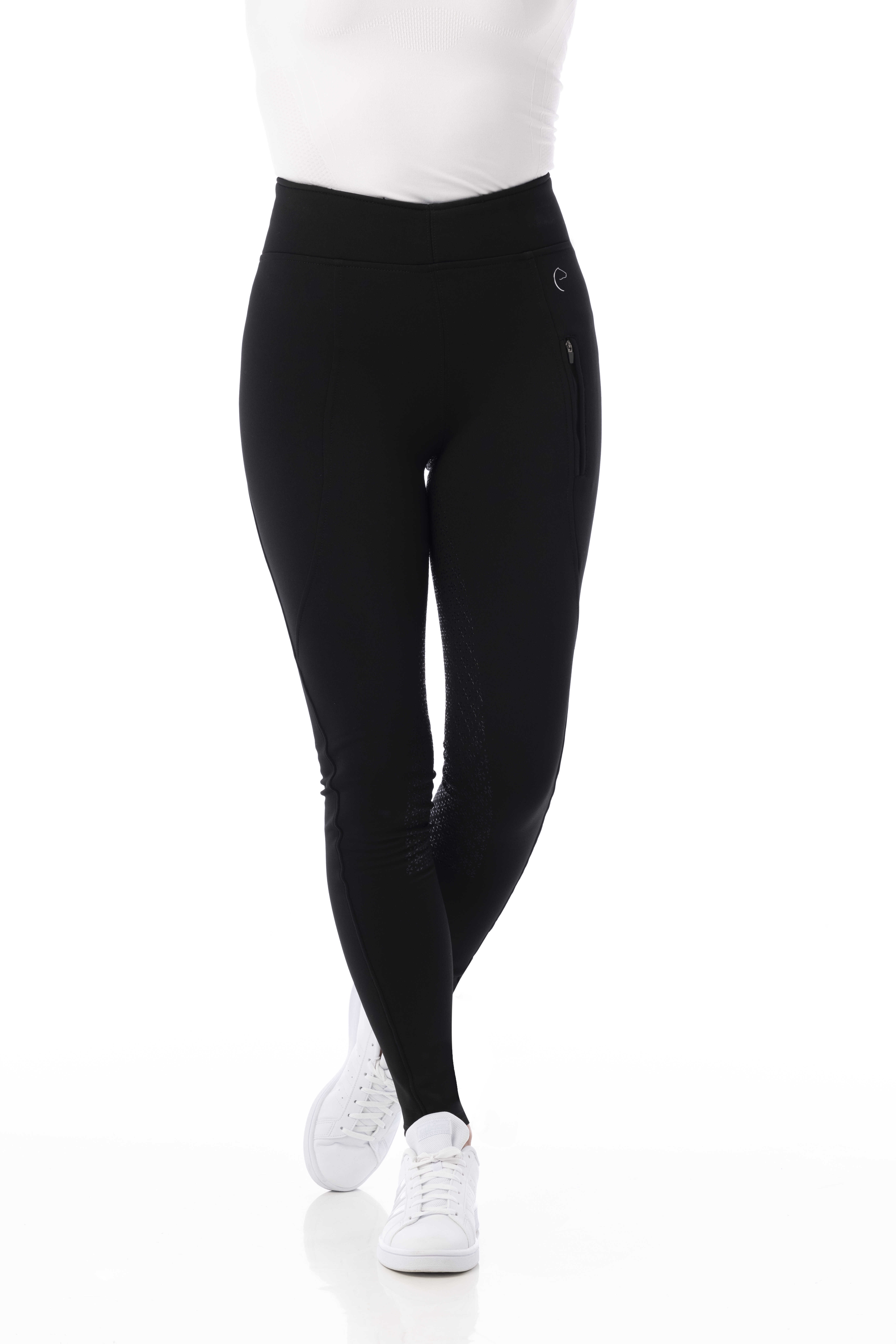 Equitheme Dolomyt Softshell Silicone Ridtights Svart - 2