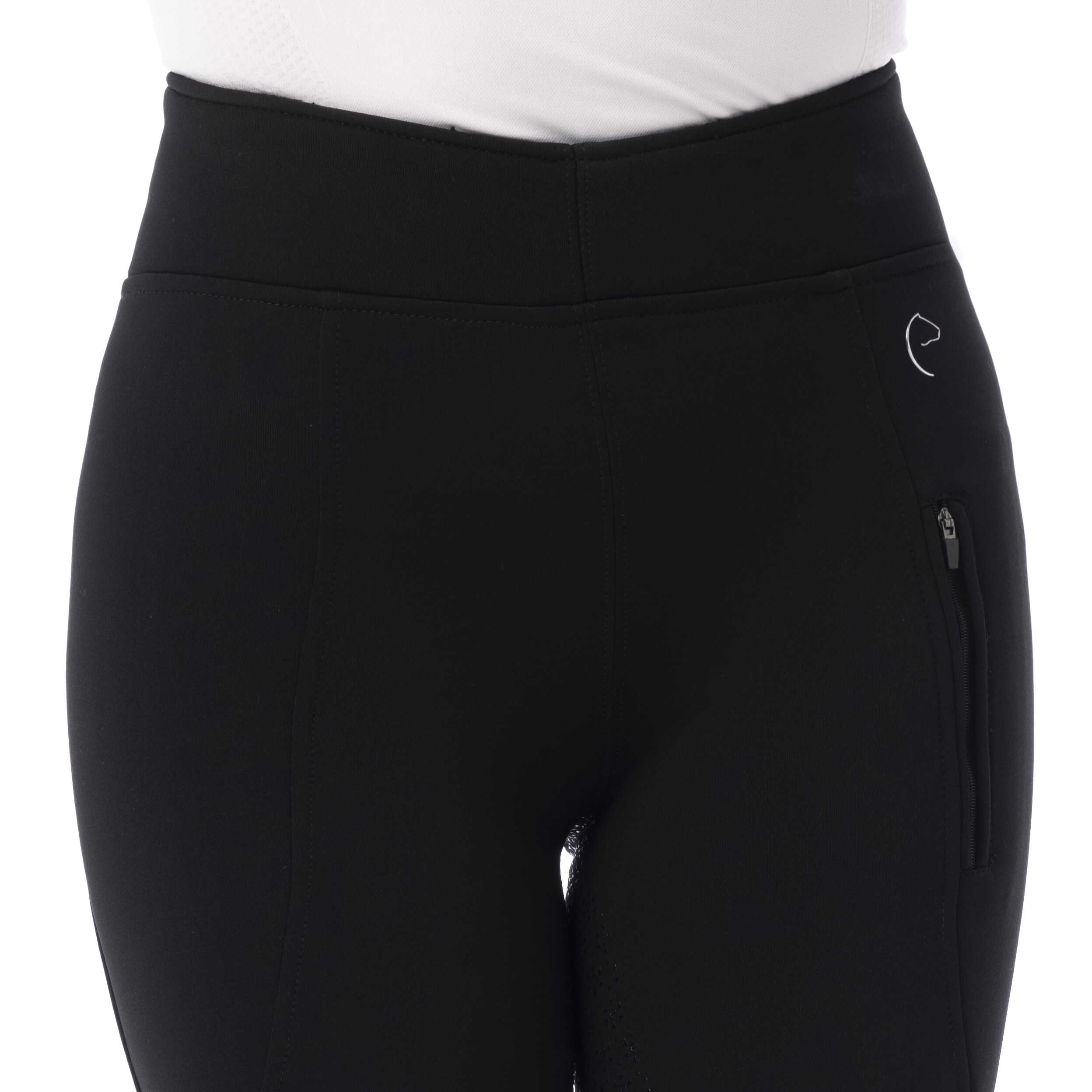 Equitheme Dolomyt Softshell Silicone Ridtights Svart - 8