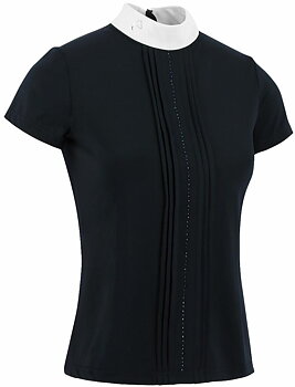 Equitheme Dorla Polo Competition Top Navy blue