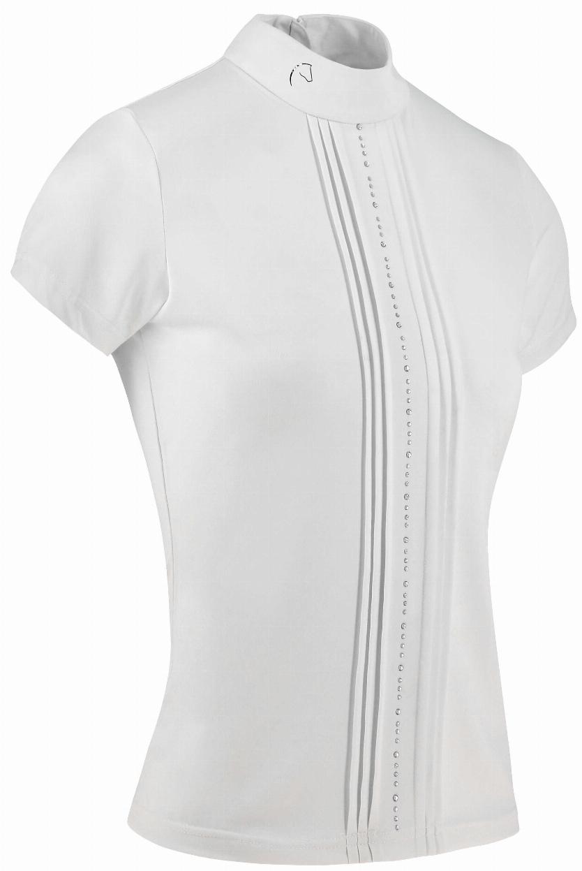 Equitheme Dorla Polo Competition Top White