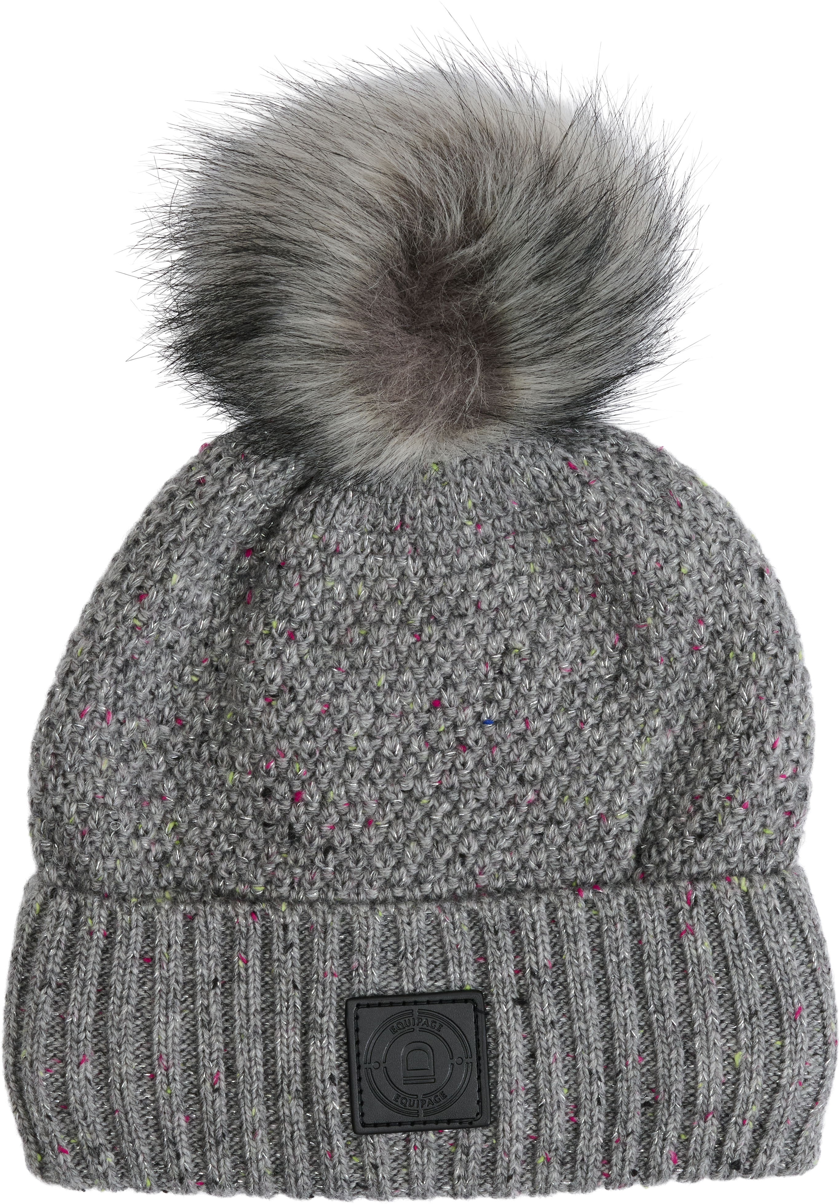 Equipage Lira Glitter Beanie Grey Melange ONE SIZE