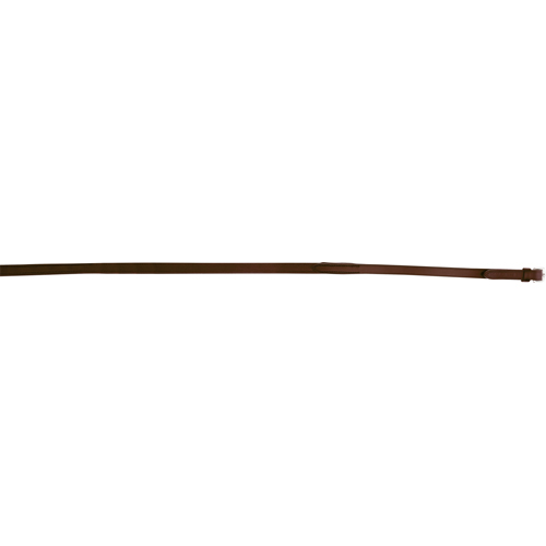 Horse Guard Classic leather/rubber rein choco - 2