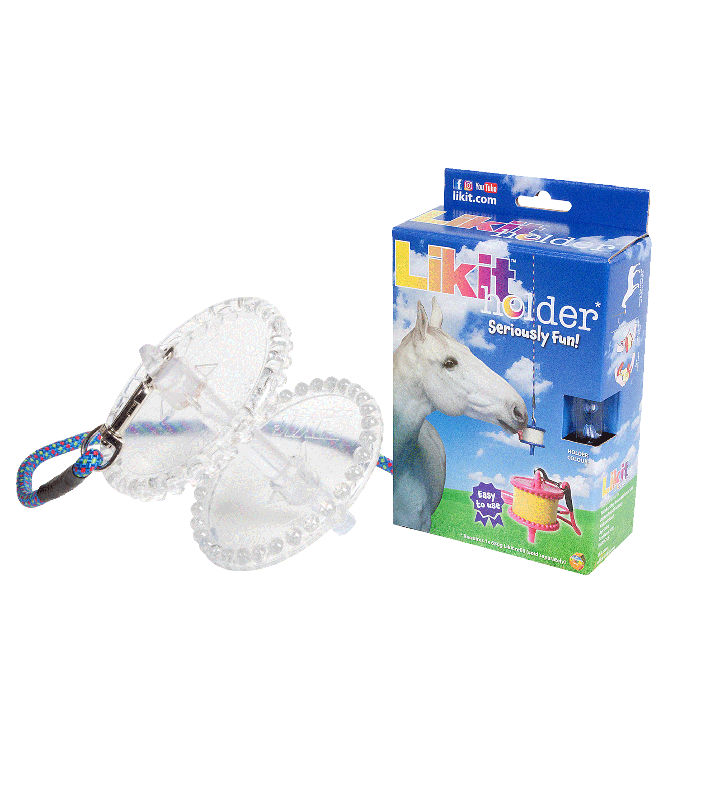 Waldhausen Likit Holder klart glitter