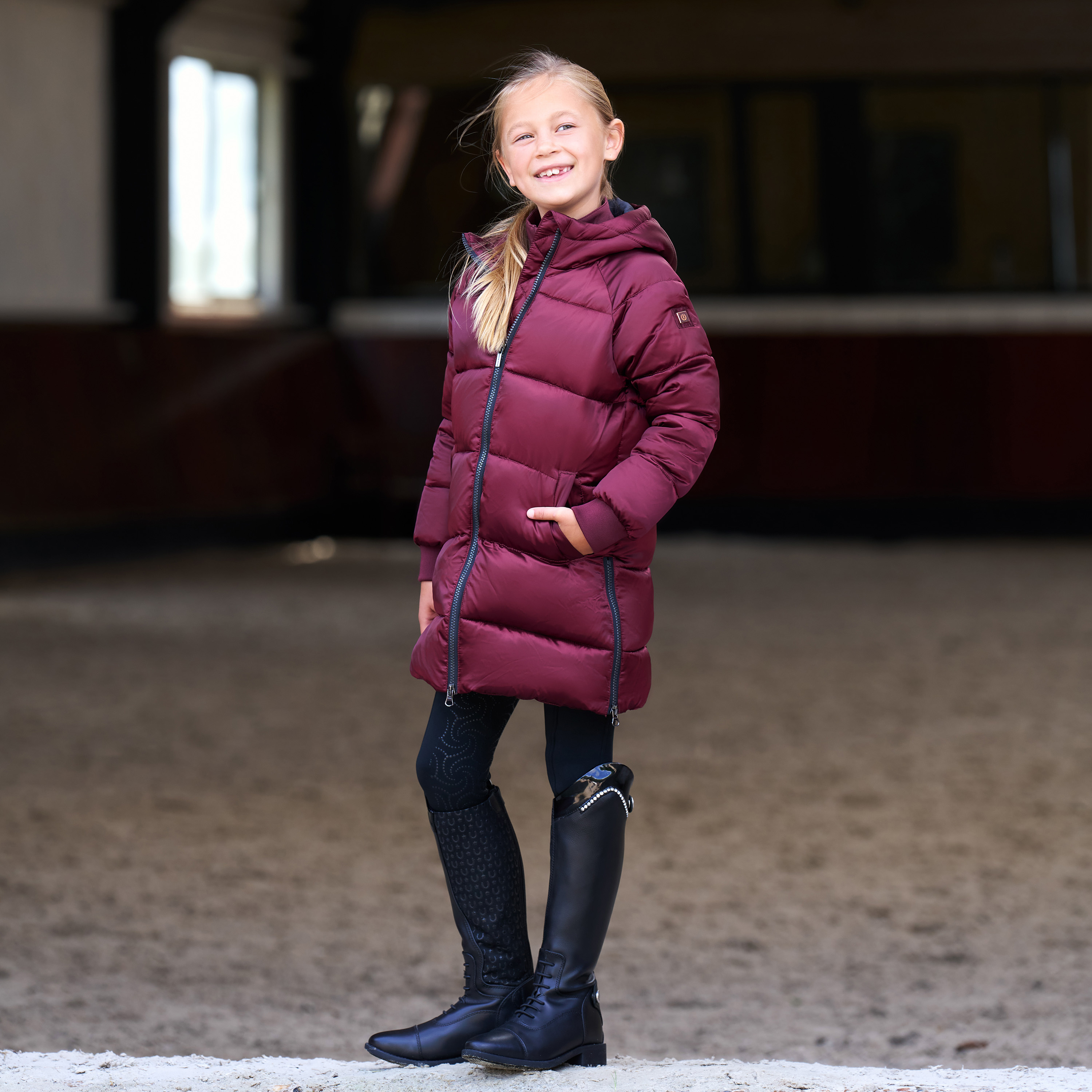 Imperial Riding Junior KIDS Puffer jacket Bodie - Fig - 2