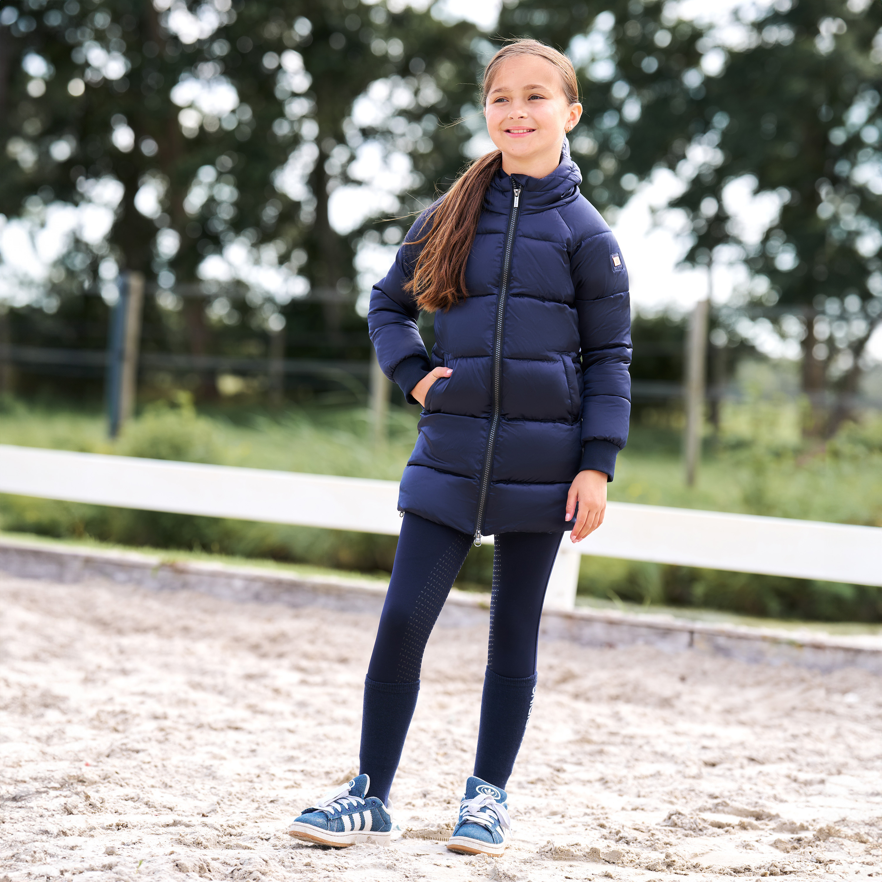 Imperial Riding Junior KIDS Dunjacka Bodie - Marinblå - 3
