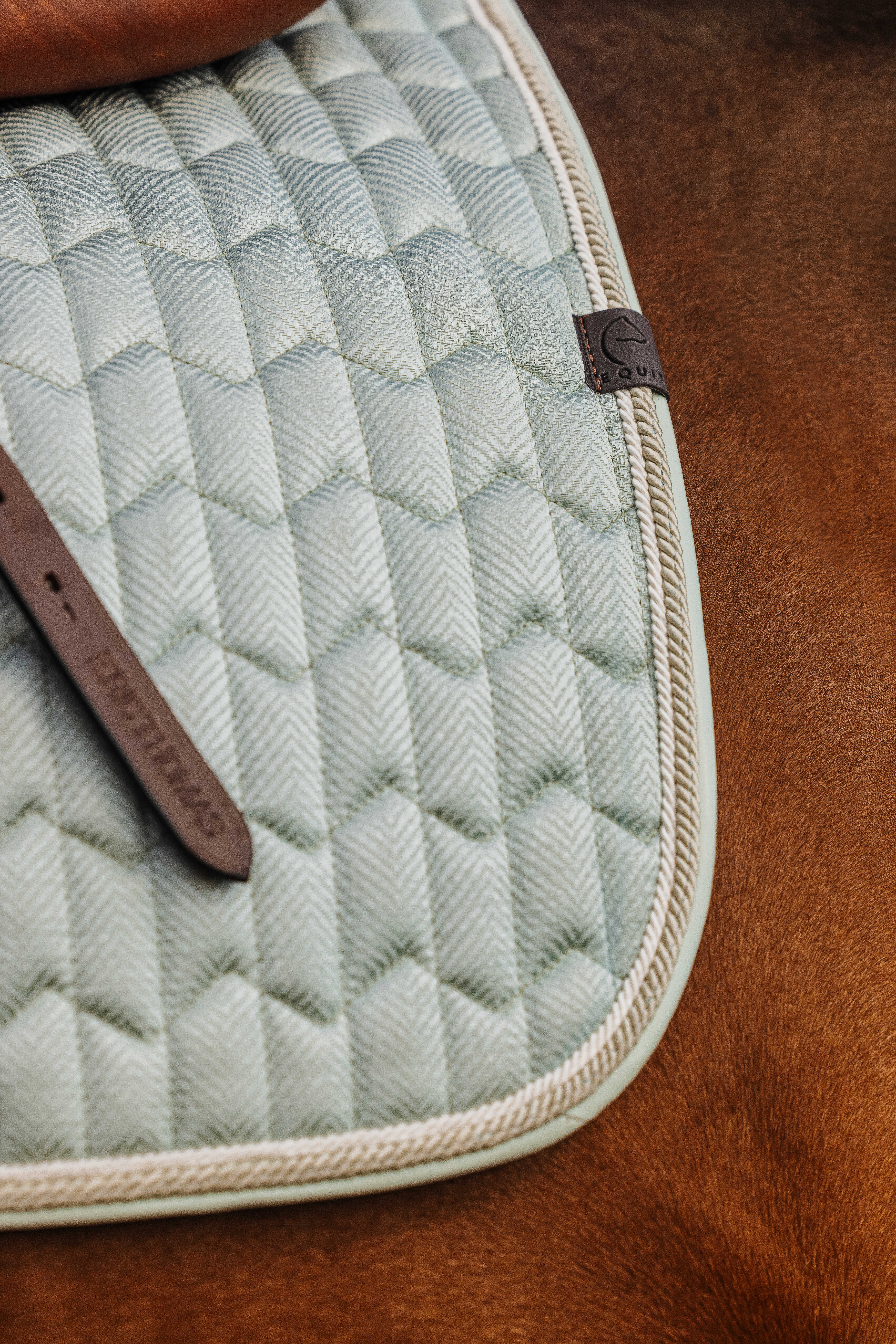 Equitheme Excellence Saddle Pad Green - 4
