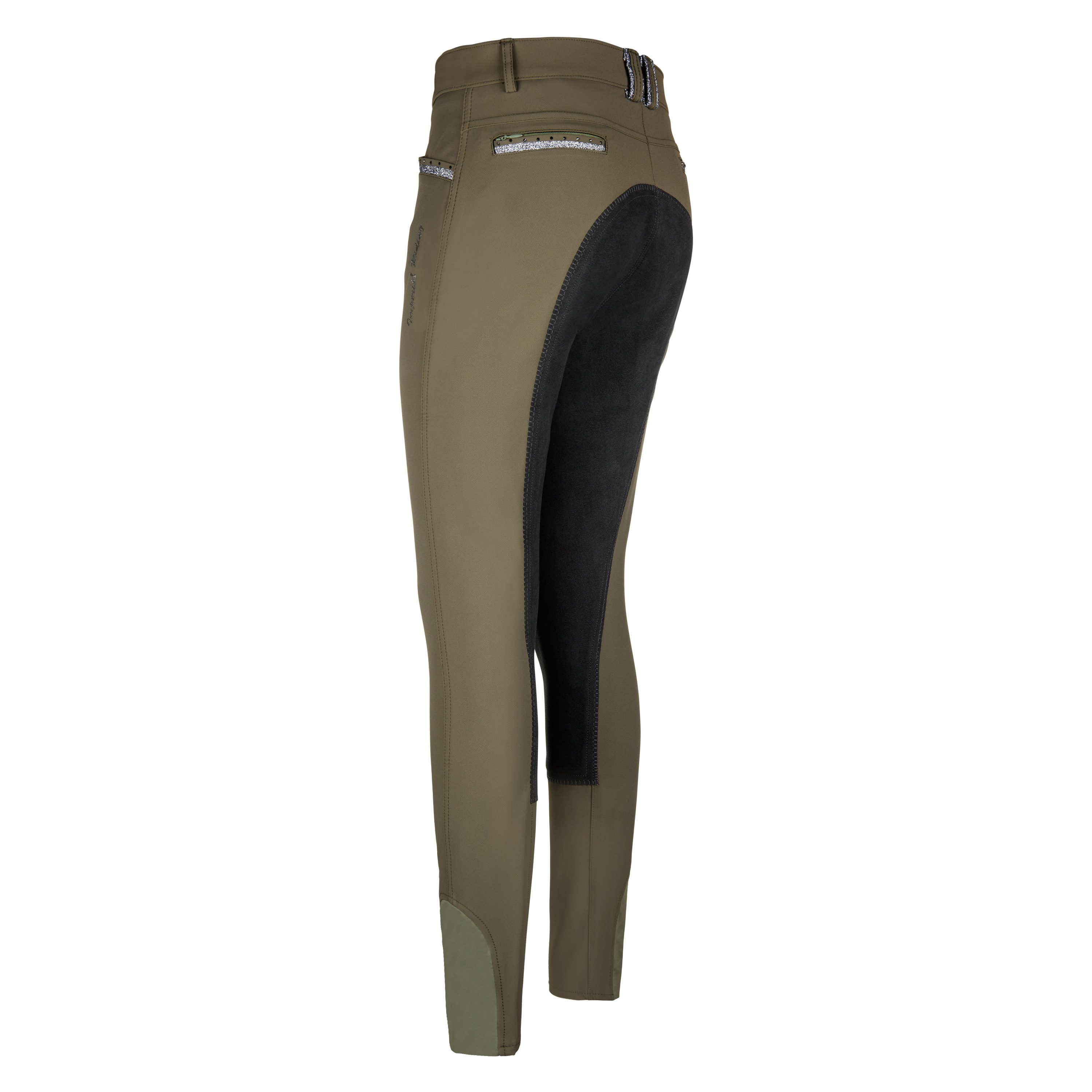 Imperial Riding Junior Riding breeches El Capone Full - Army - 2