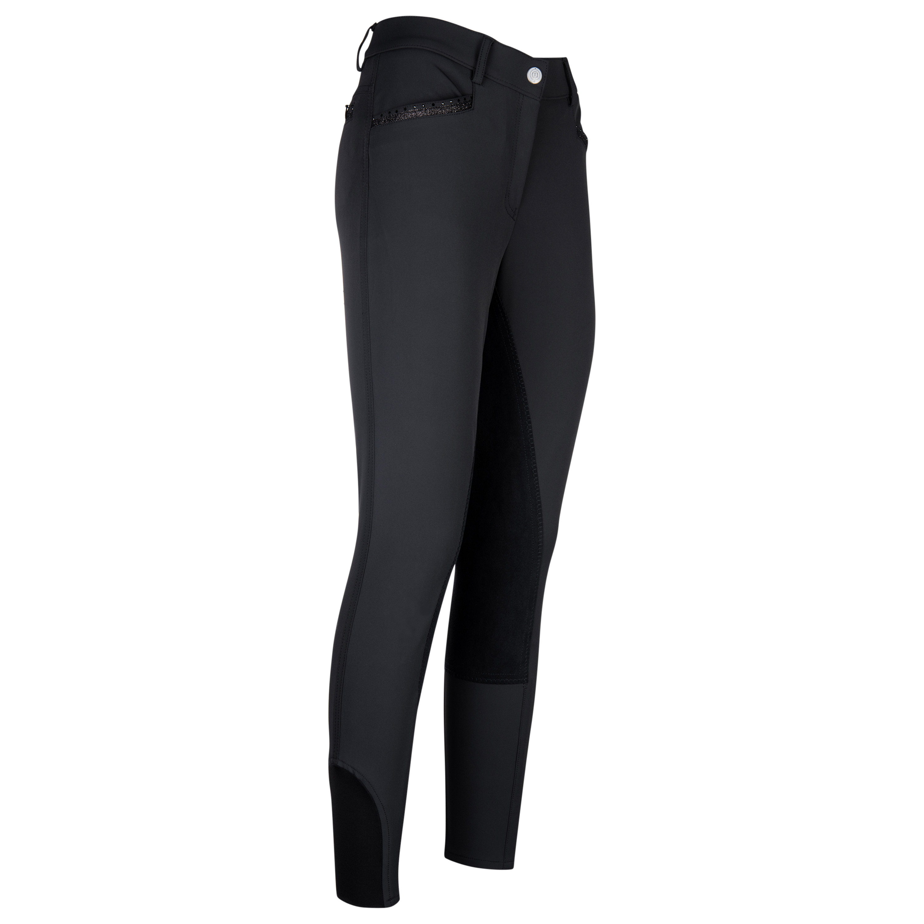 Imperial Riding Junior Riding breeches El Capone Full - Black