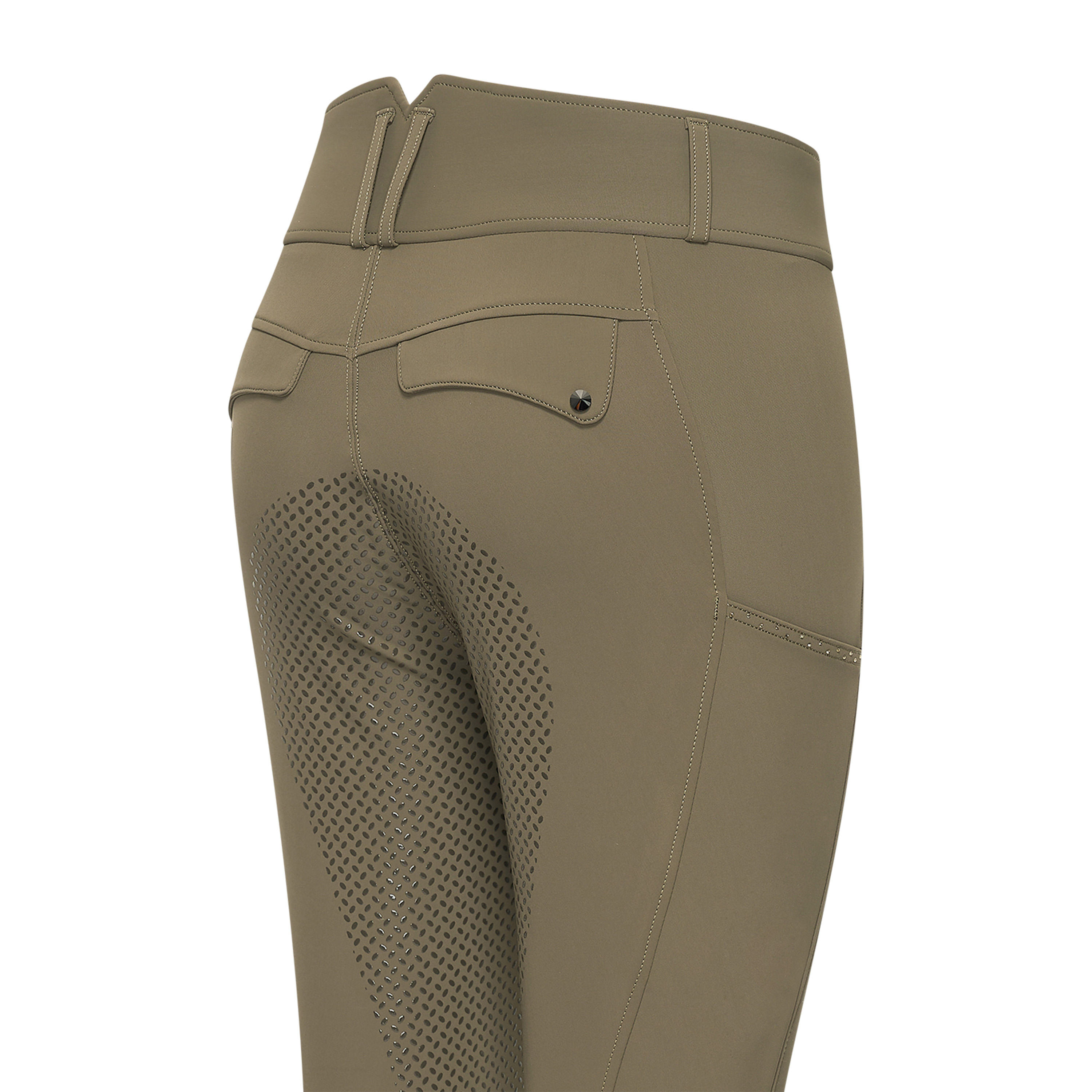 Imperial Riding Riding breeches Bliss winter FullGrip - Olive green - 3