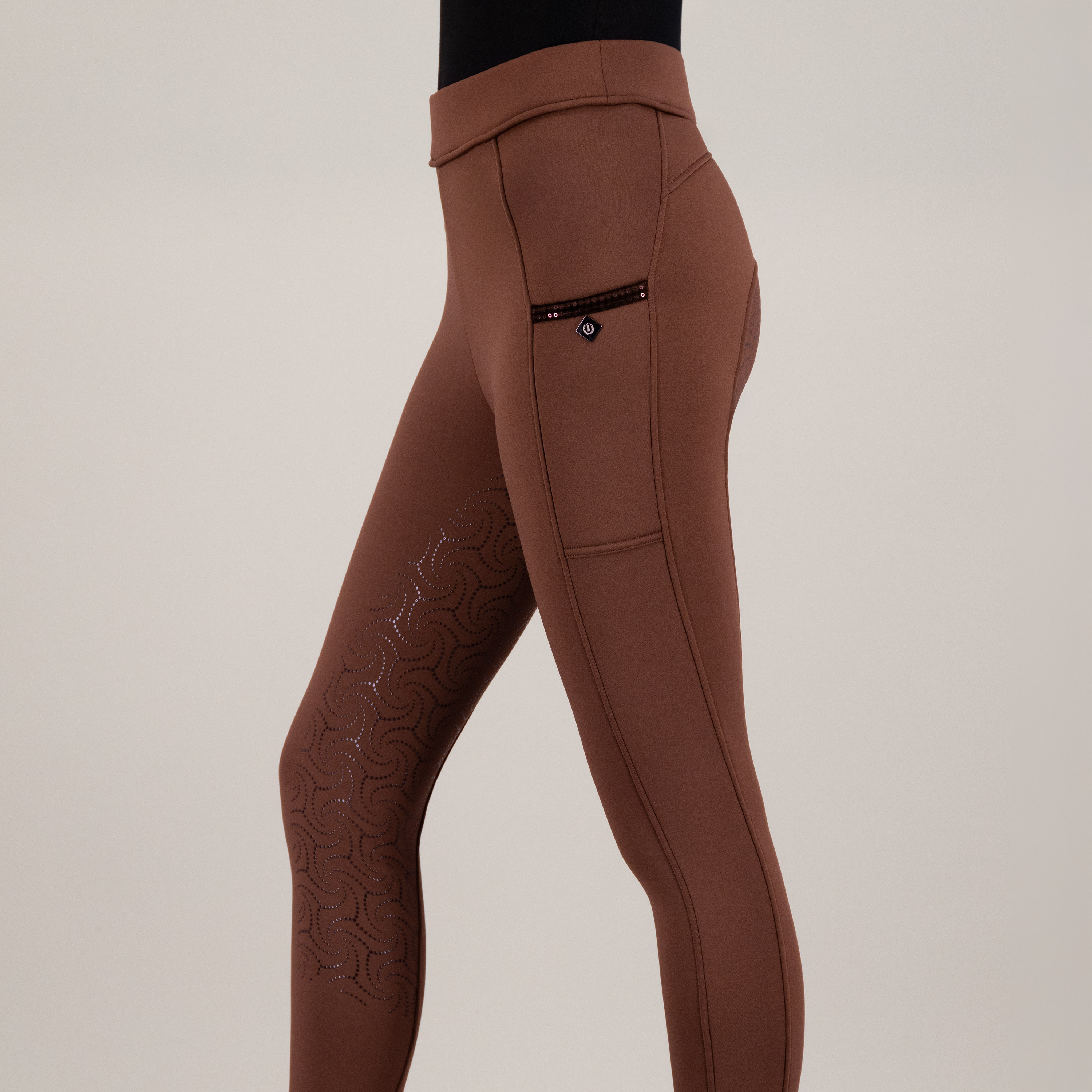 Imperial Riding Riding tights Teddy FullGrip - Bronze - 4