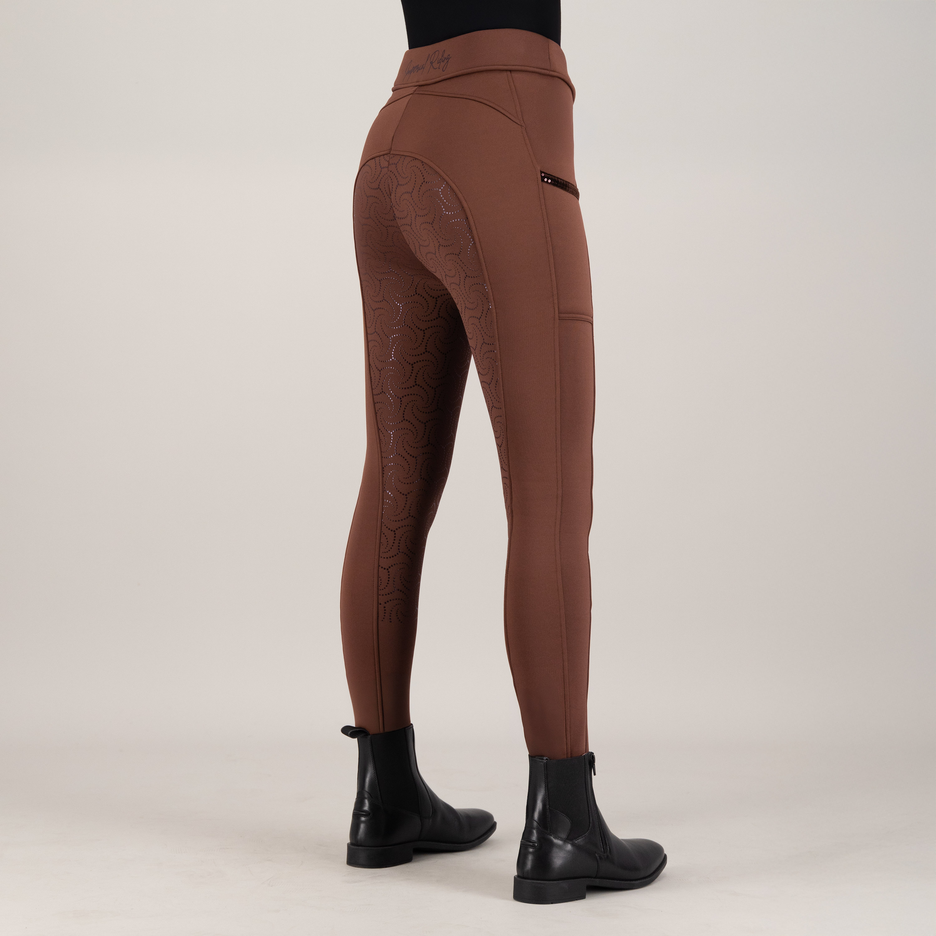 Imperial Riding Riding tights Teddy FullGrip - Bronze - 3