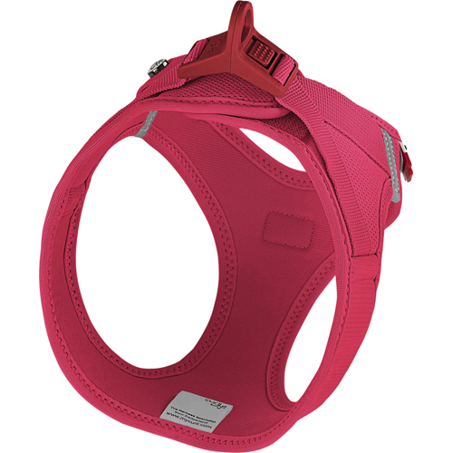 Curli Vest Clasp Air-Mesh Harness Red - 2
