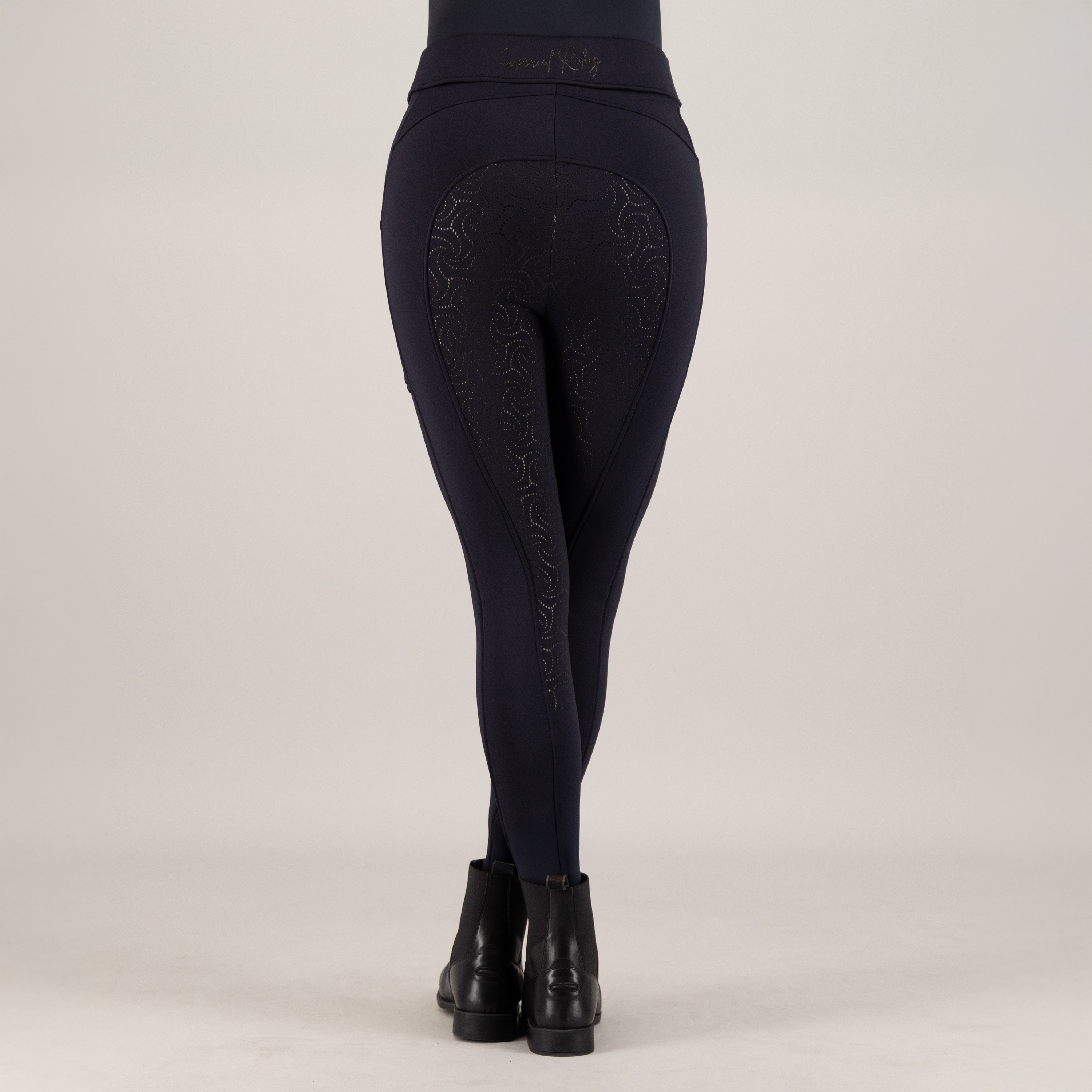 Imperial Riding Riding tights Teddy FullGrip - Navy - 4