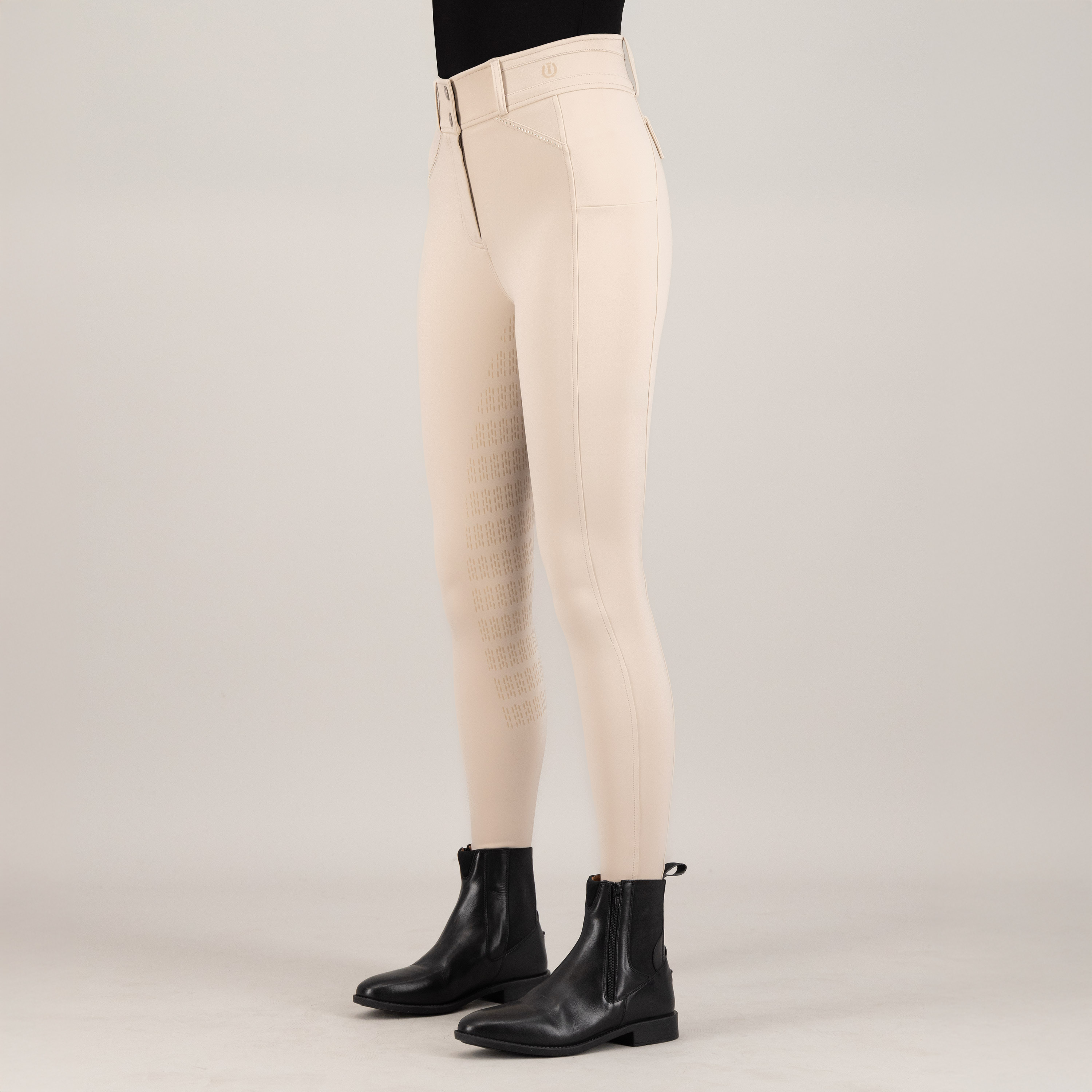 Imperial Riding Riding breeches Fairytale FullGrip - Grey-Sand - 8