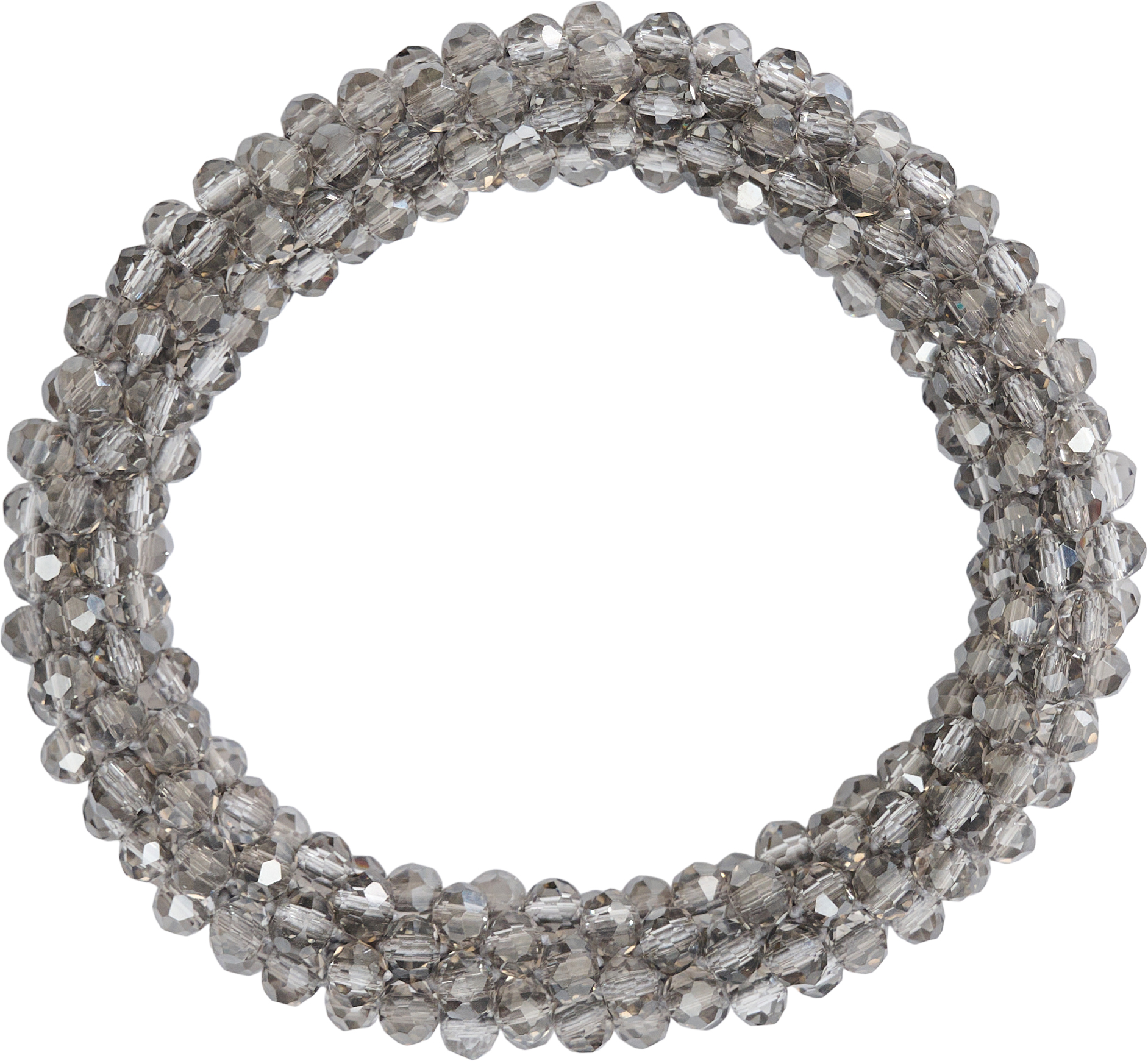Equipage Saylene Hårsnodd Silver ONE SIZE