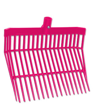 Waldhausen Plastic Mucking Fork Head - Pink