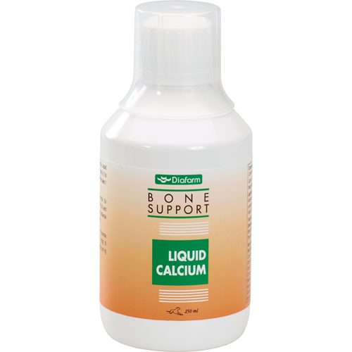 Liquid calcium for clearance dogs