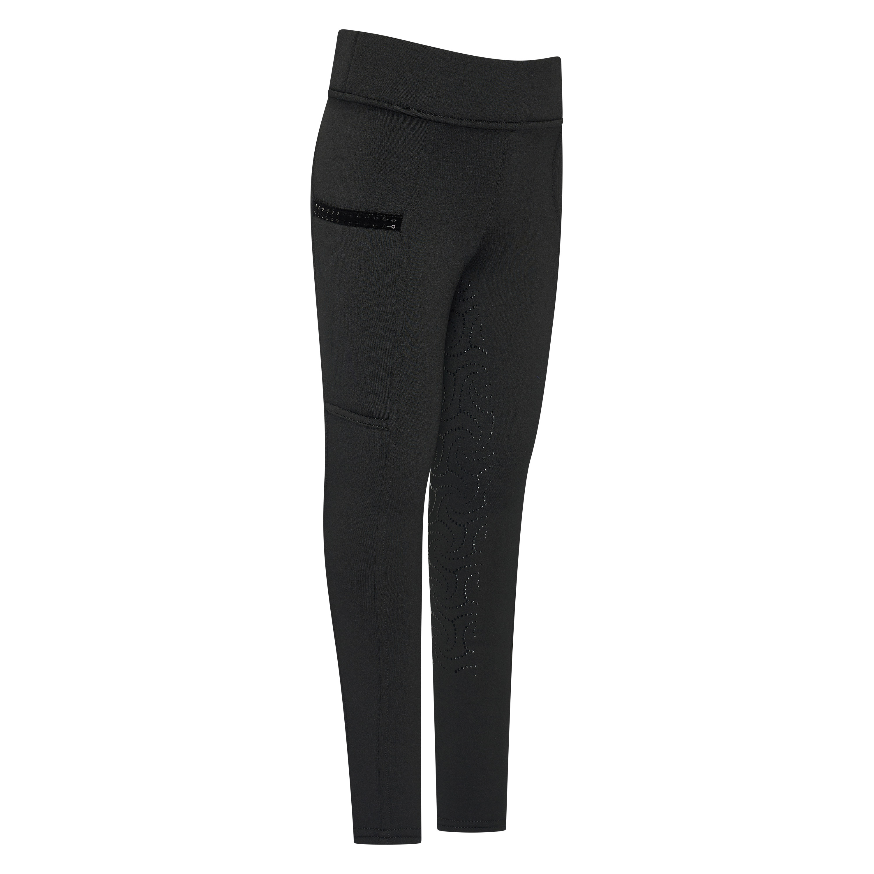Imperial Riding Junior KIDS Riding tights Teddy FullGrip - Black