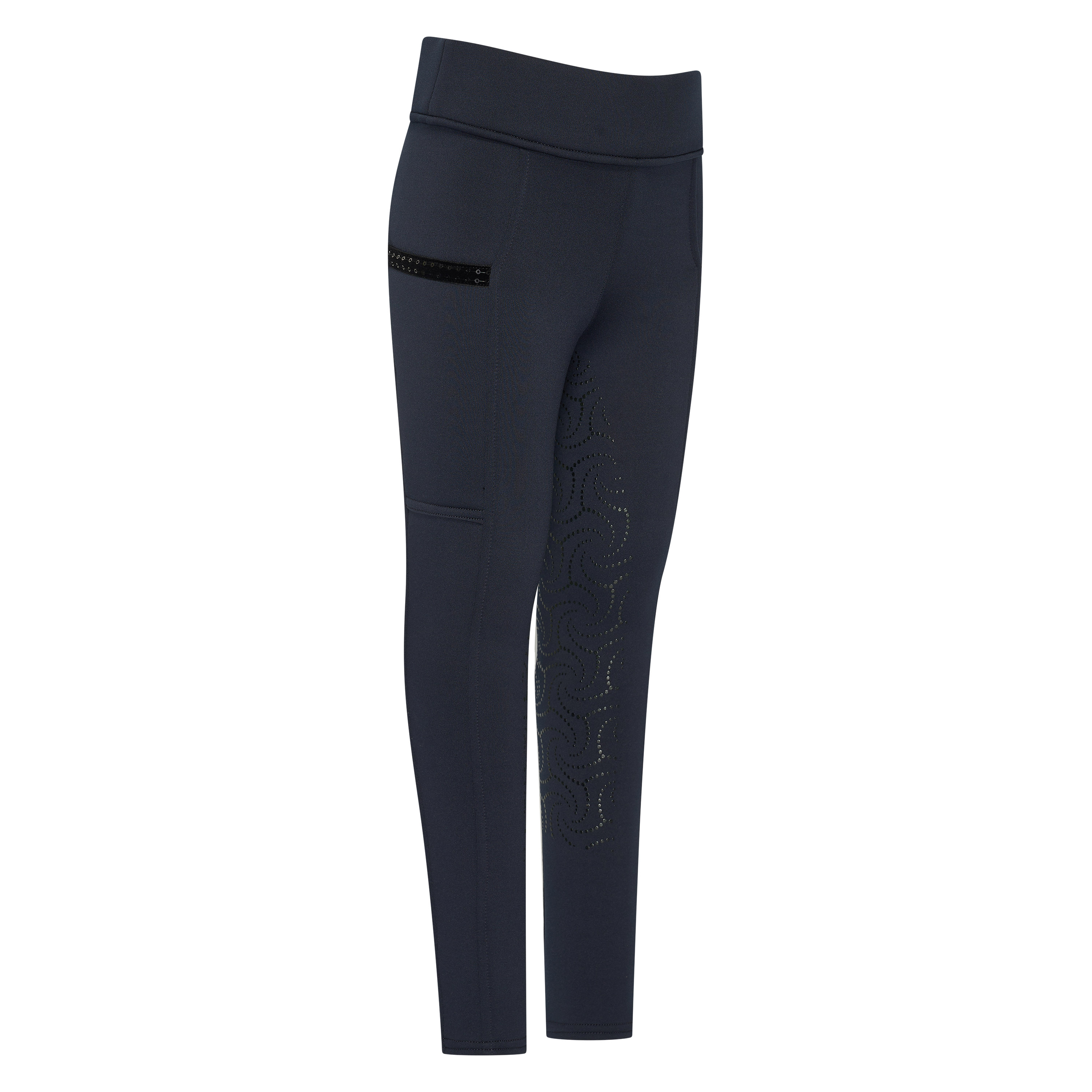Imperial Riding Junior KIDS Riding tights Teddy FullGrip - Navy