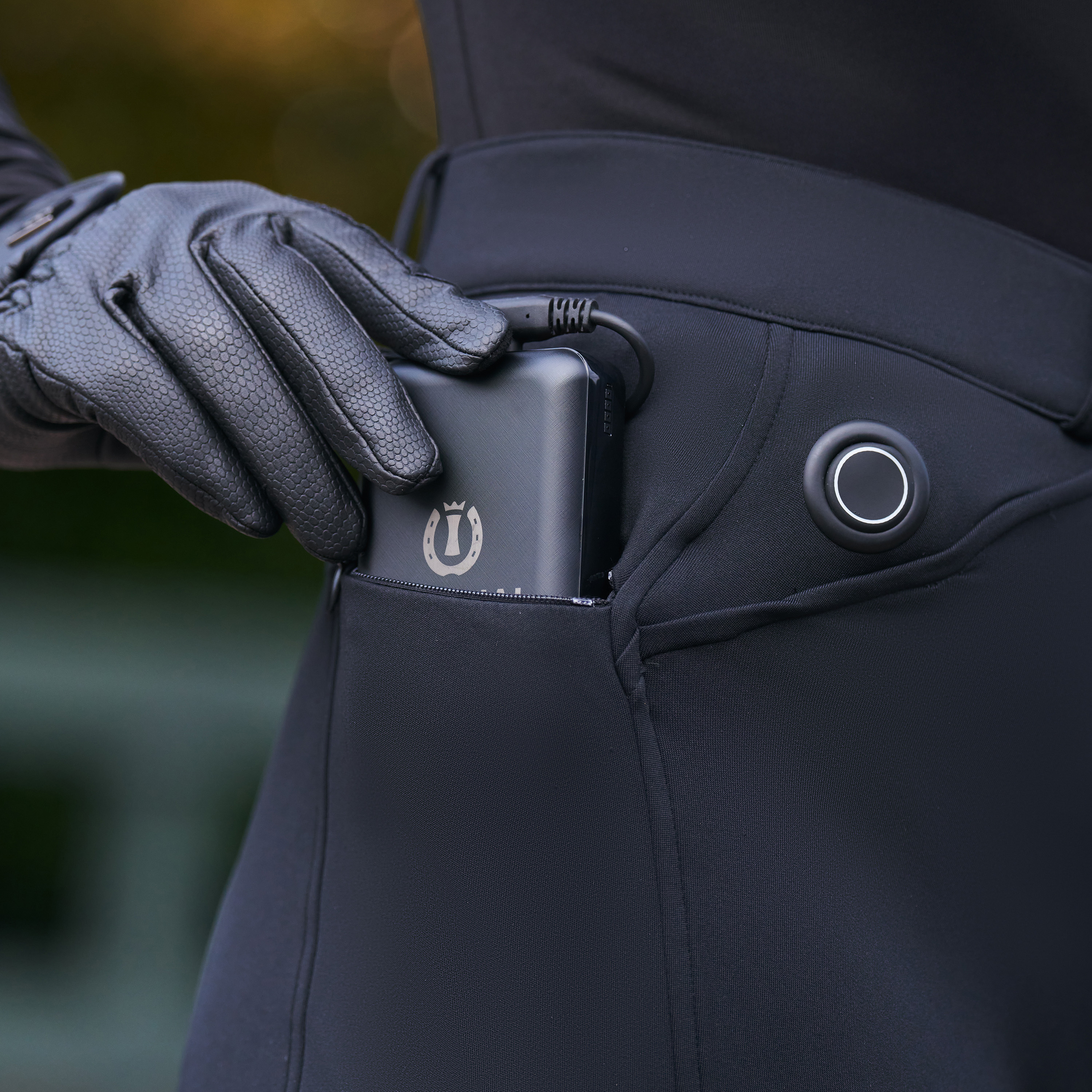 Imperial Riding Heated Riding Breeches - Black - 8