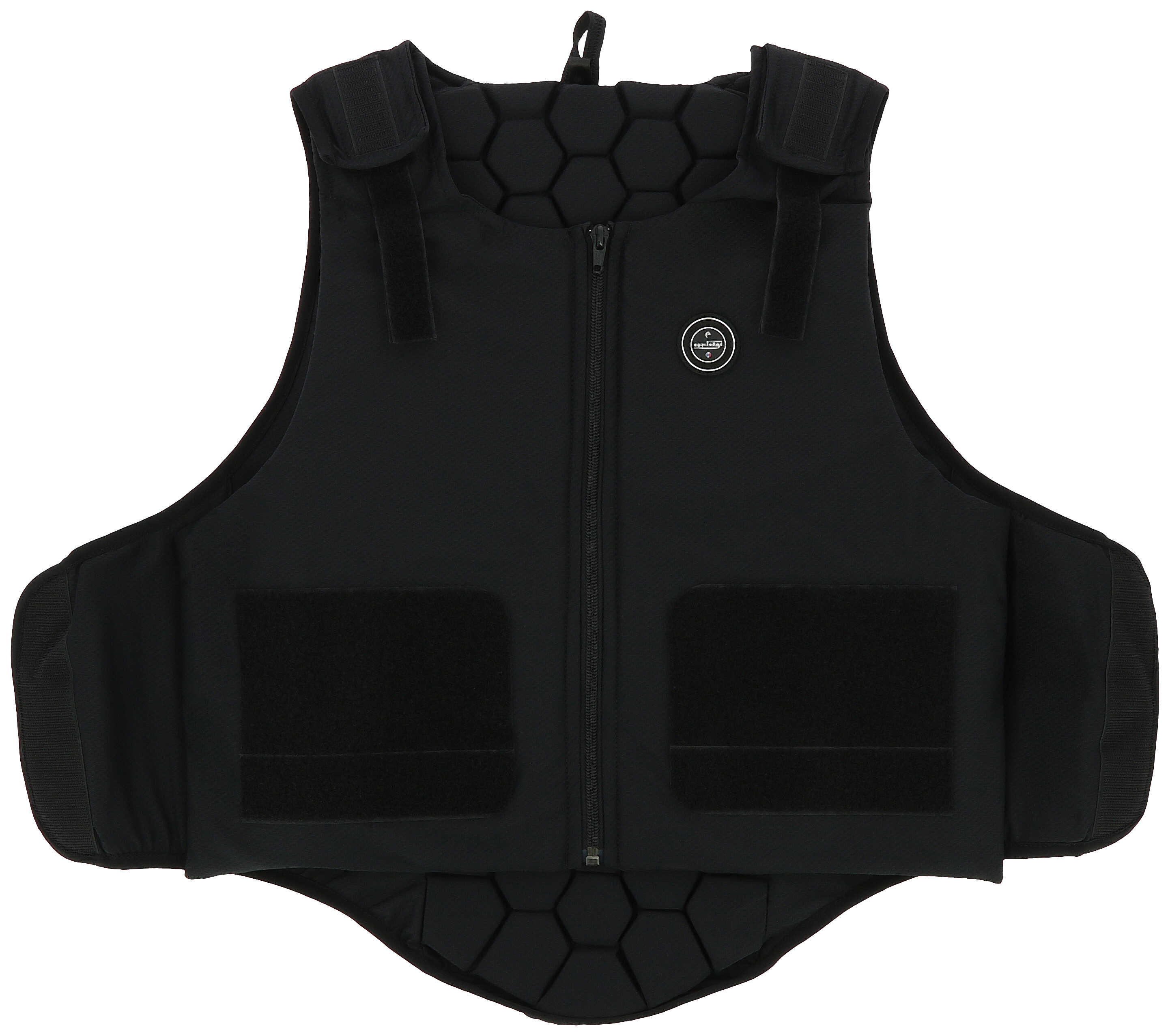 Equitheme Kids Hexaflex Back Protector Black - 3