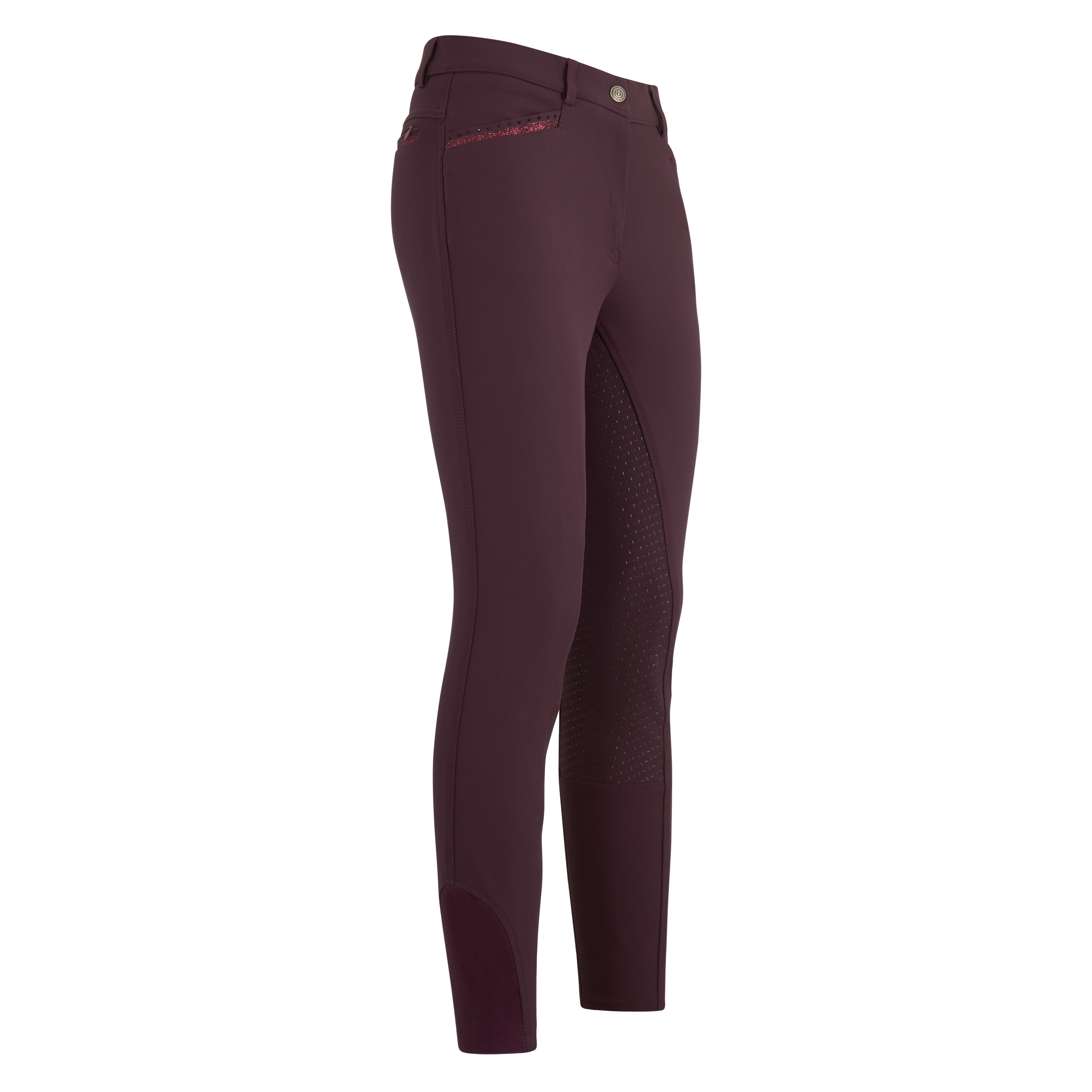 Imperial Riding Junior Riding breeches El Capone FullGrip - Bordeaux