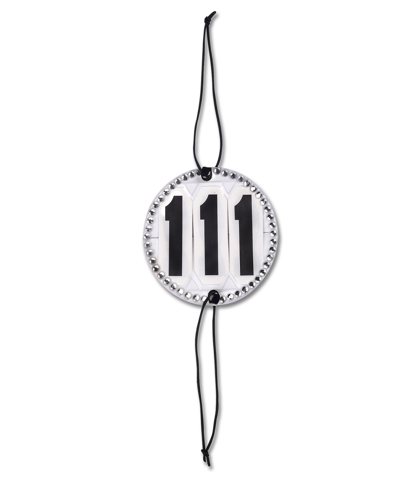 Waldhausen Nummerlapp Crystal till Träns vit