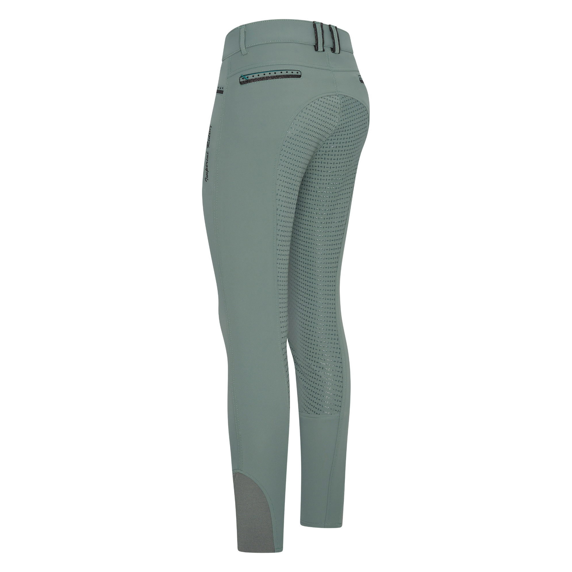 Imperial Riding Junior Riding breeches El Capone FullGrip - Dark sage - 2