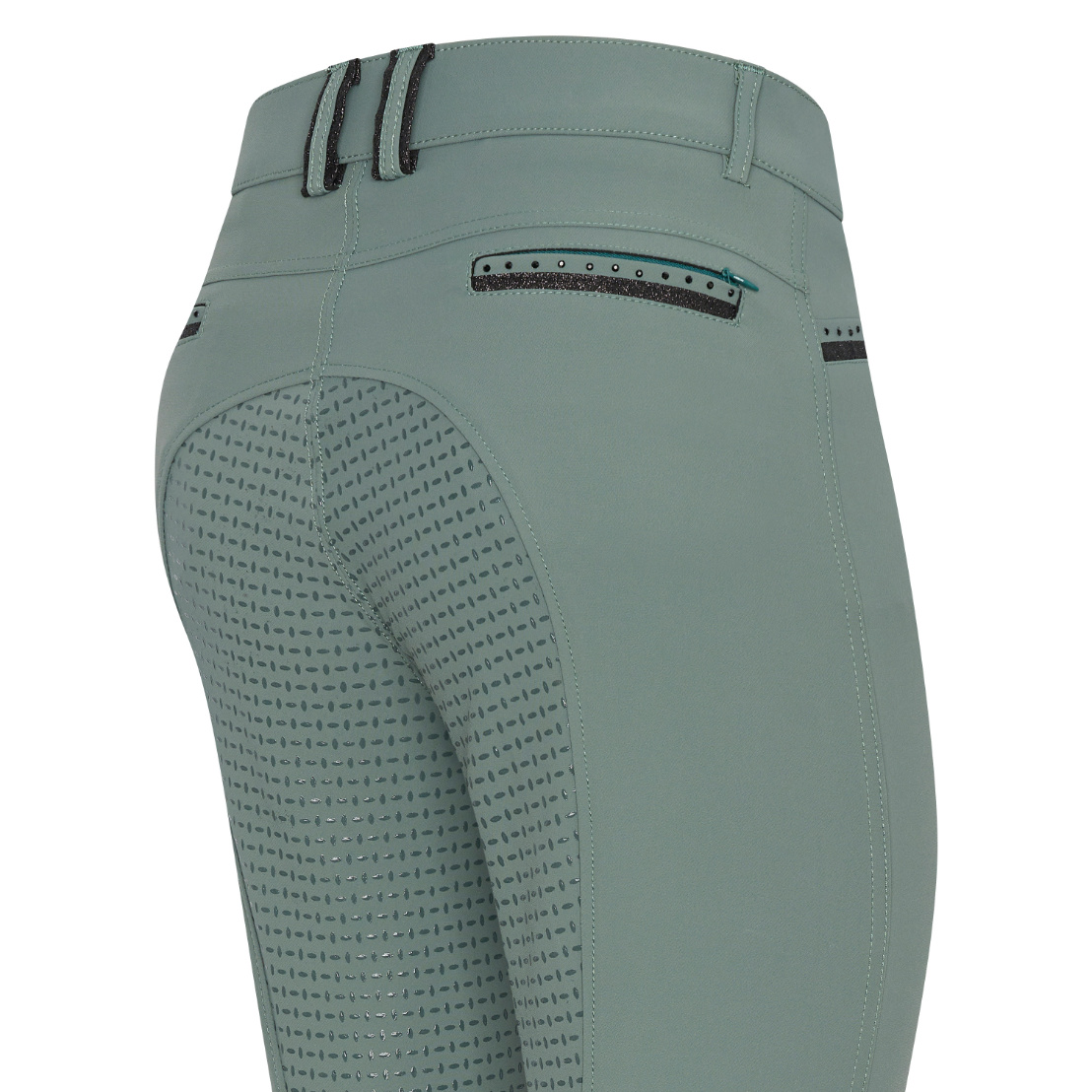 Imperial Riding Junior Riding breeches El Capone FullGrip - Dark sage - 3