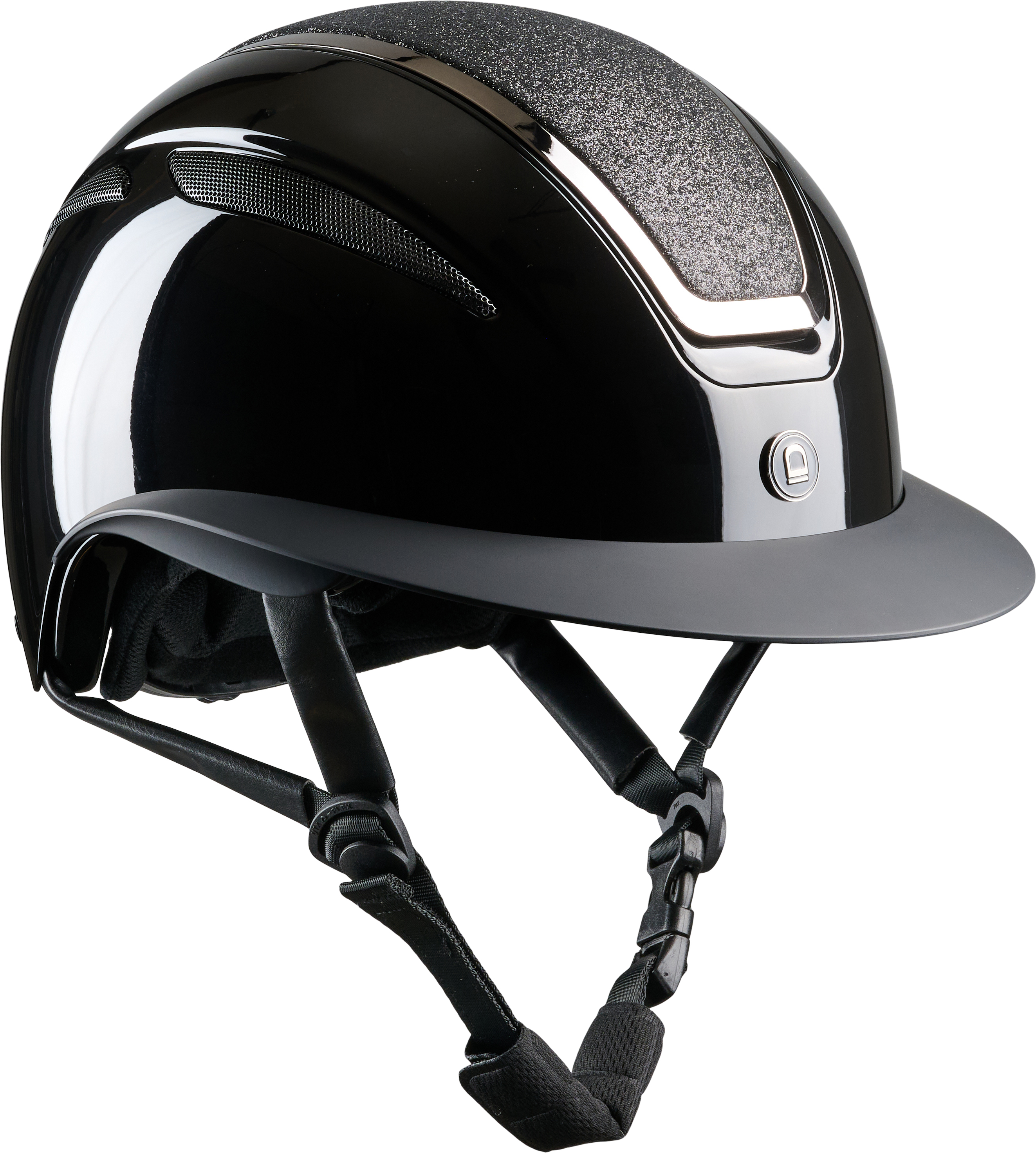 Equipage Mips Guardian Ridhjälm, Glossy svart