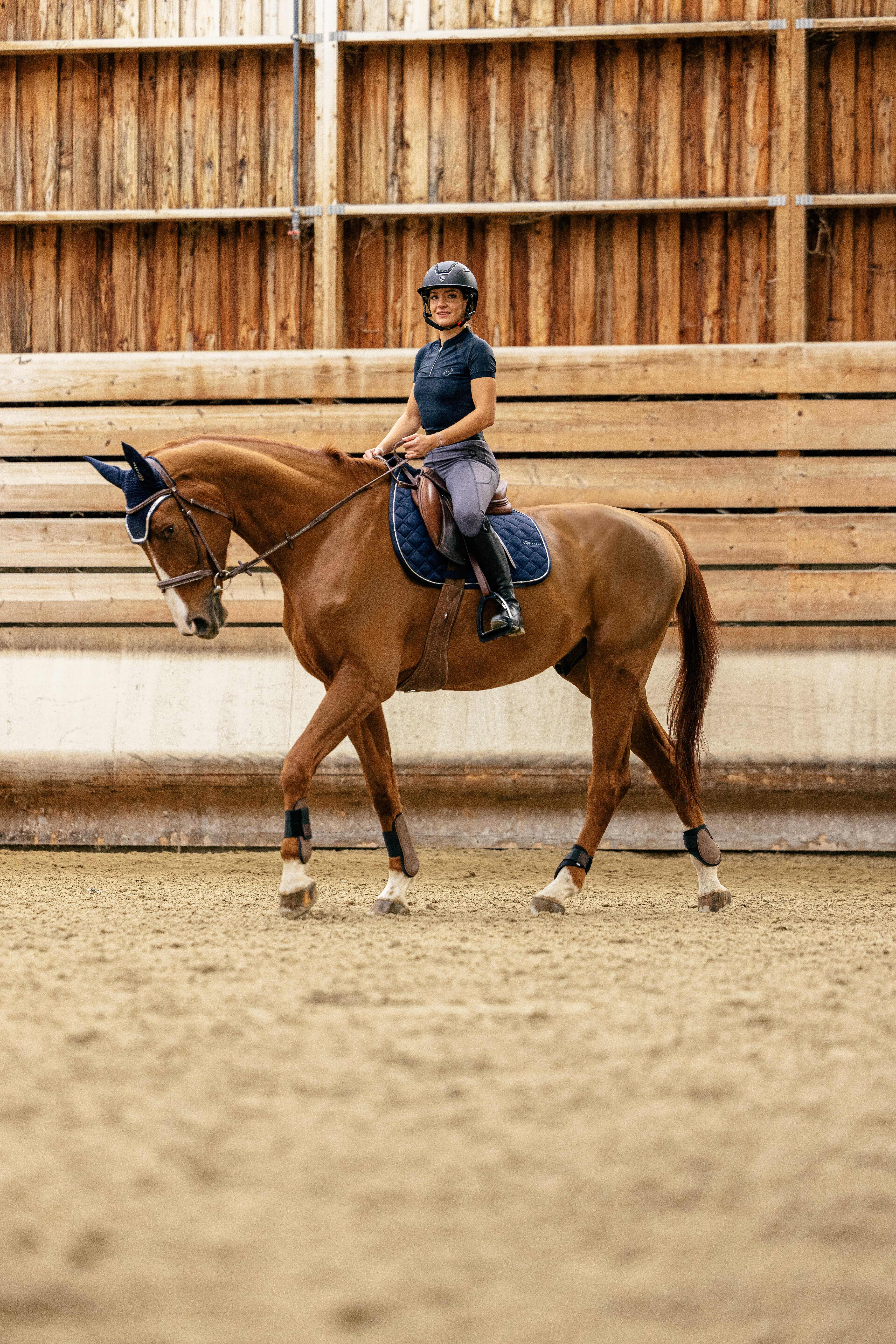 Equitheme Iris Riding Tights Dark grey - 5