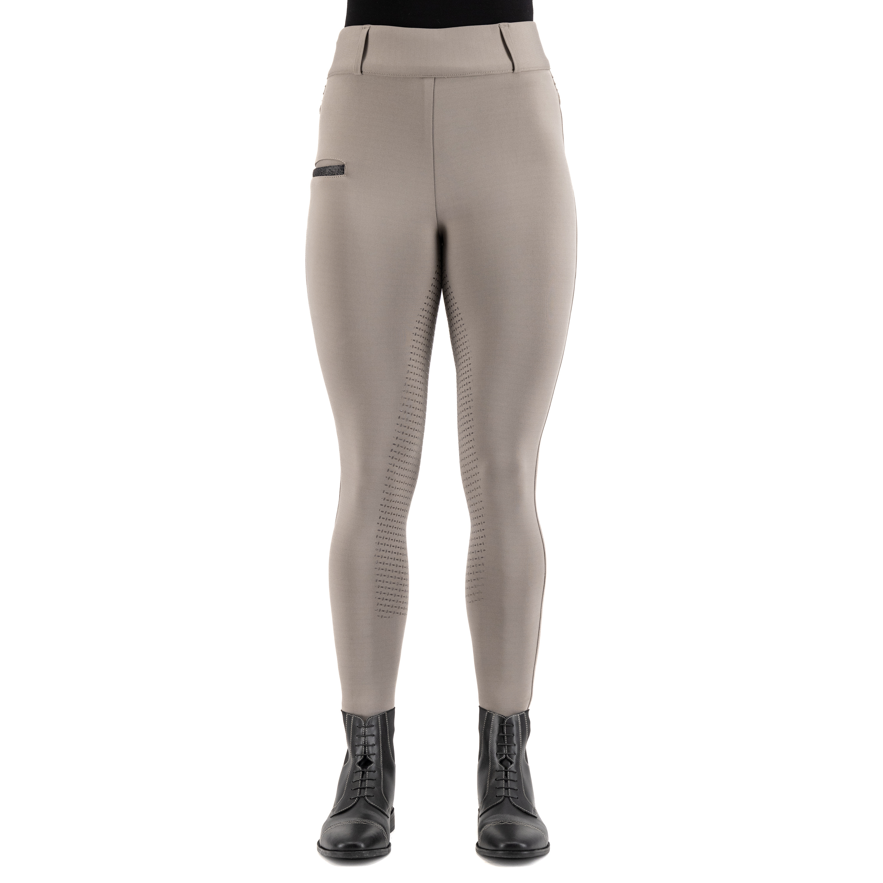 Imperial Riding Riding tights Comfi Sparks - Charcoal - 4