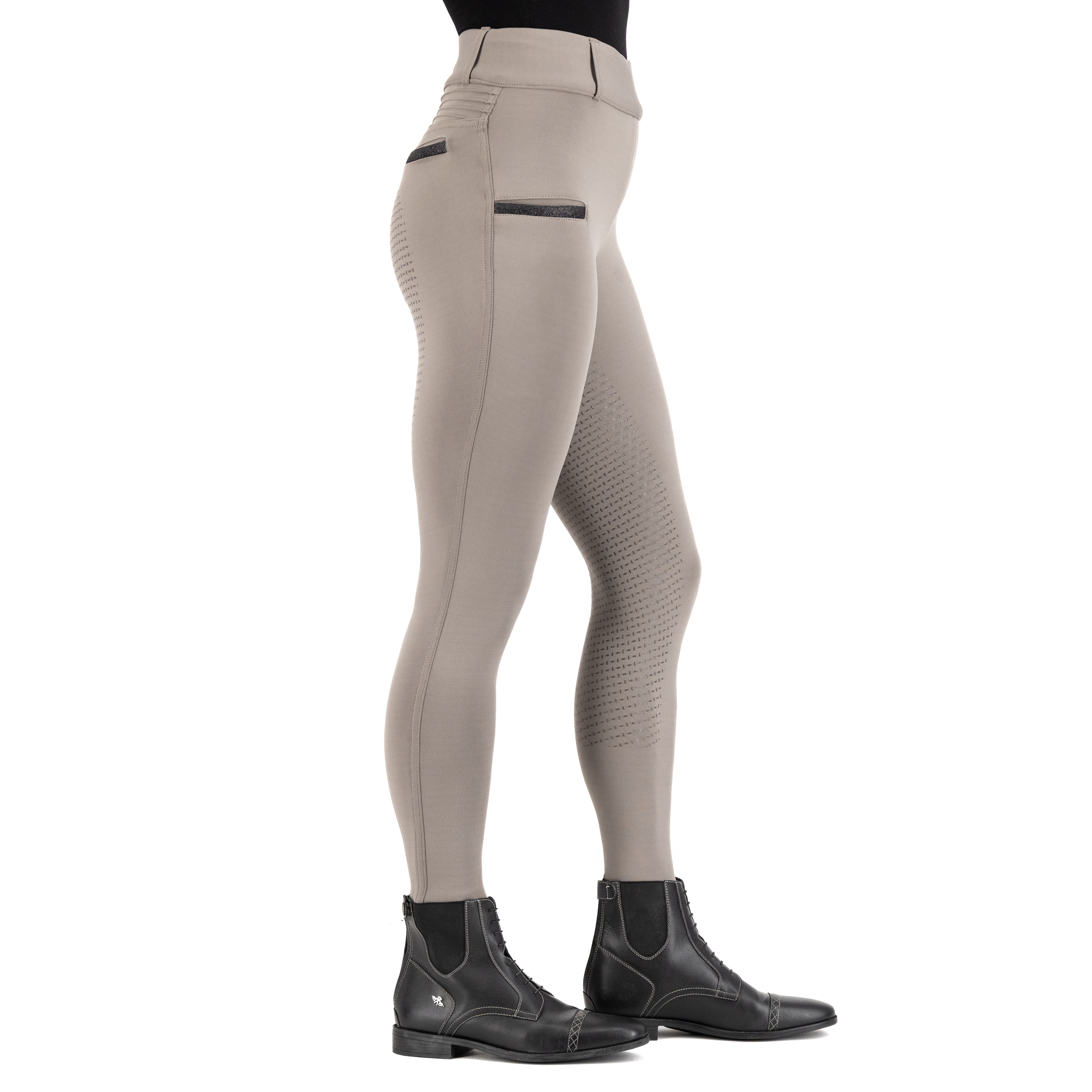 Imperial Riding Riding tights Comfi Sparks - Charcoal - 9