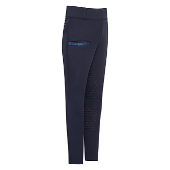 Imperial Riding Junior KIDS Riding tights Comfi Sparks summer FullGrip - Navy