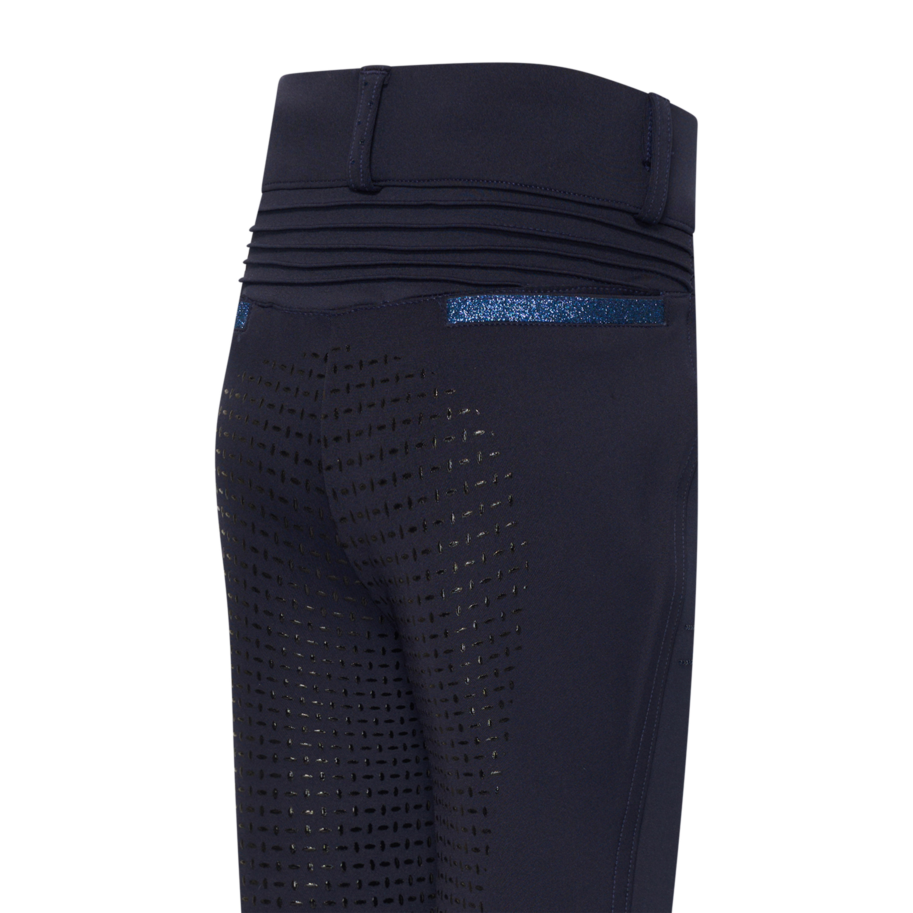 Imperial Riding Junior KIDS Riding tights Comfi Sparks summer FullGrip - Navy - 3