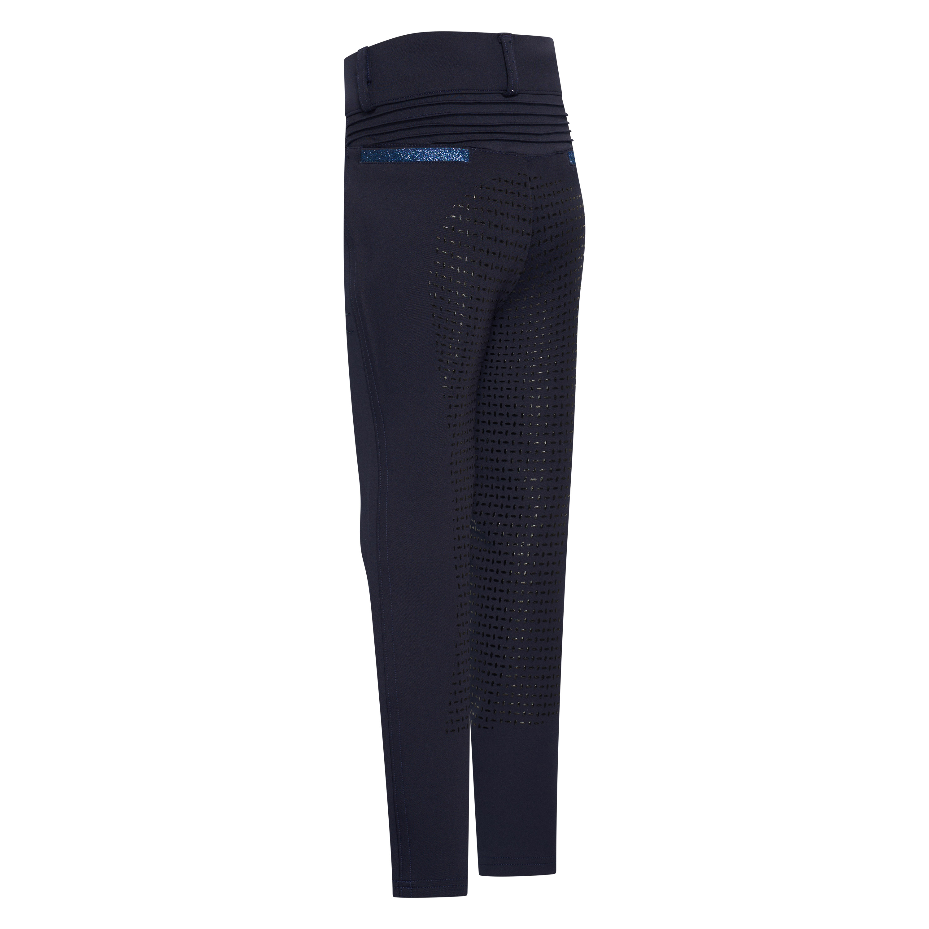 Imperial Riding Junior KIDS Riding tights Comfi Sparks summer FullGrip - Navy - 2
