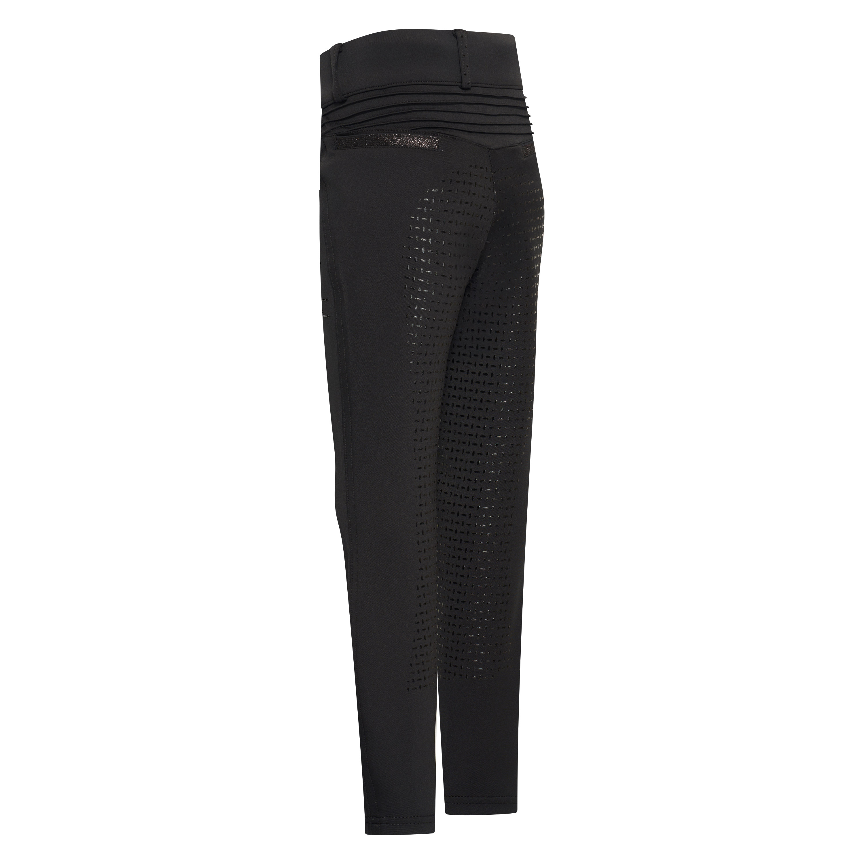 Imperial Riding Junior KIDS Riding tights Comfi Sparks summer FullGrip - Black - 2