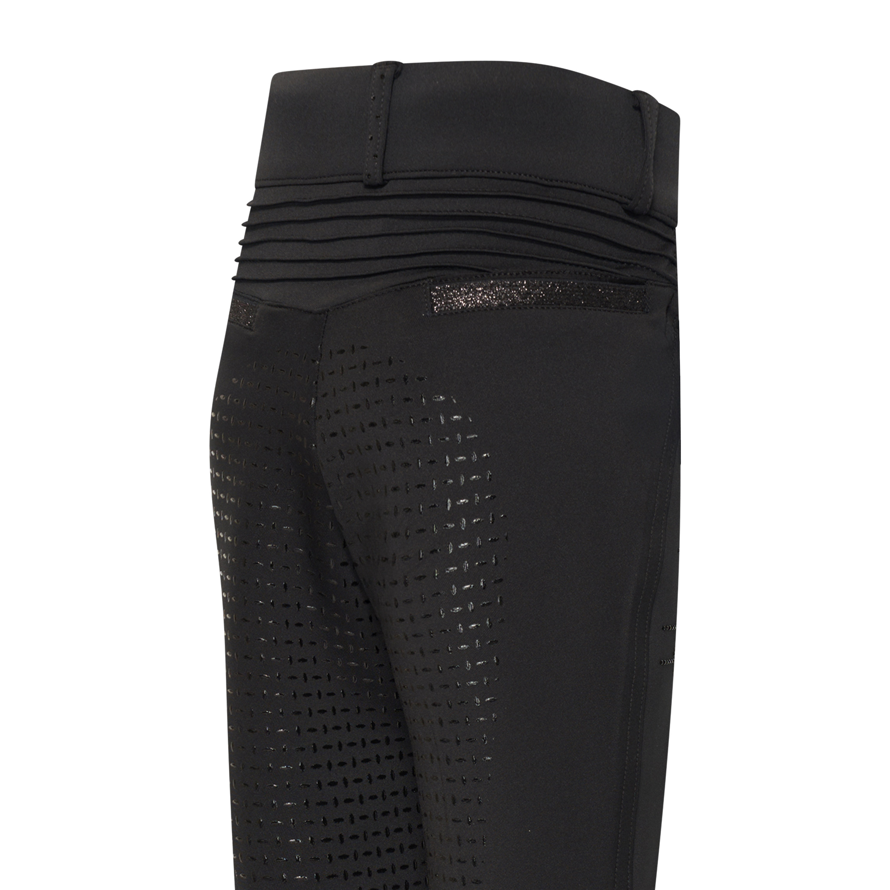 Imperial Riding Junior KIDS Riding tights Comfi Sparks summer FullGrip - Black - 3