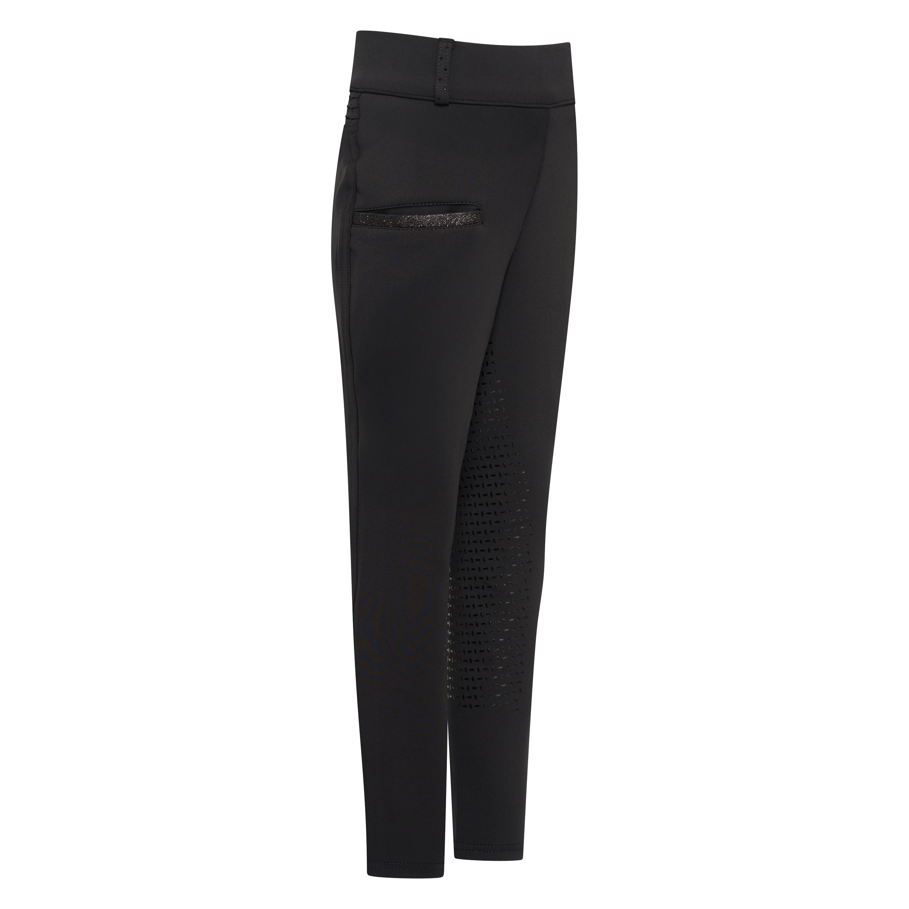 Imperial Riding Junior KIDS Riding tights Comfi Sparks summer FullGrip - Black
