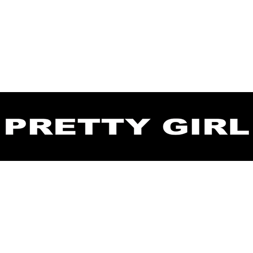 Pretty Girl Velcro Patch
