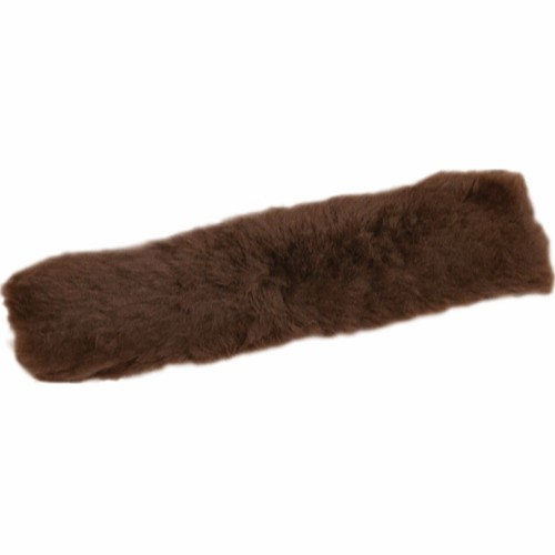 Horse Guard MediLamb noseb. cover w/velcro, brown