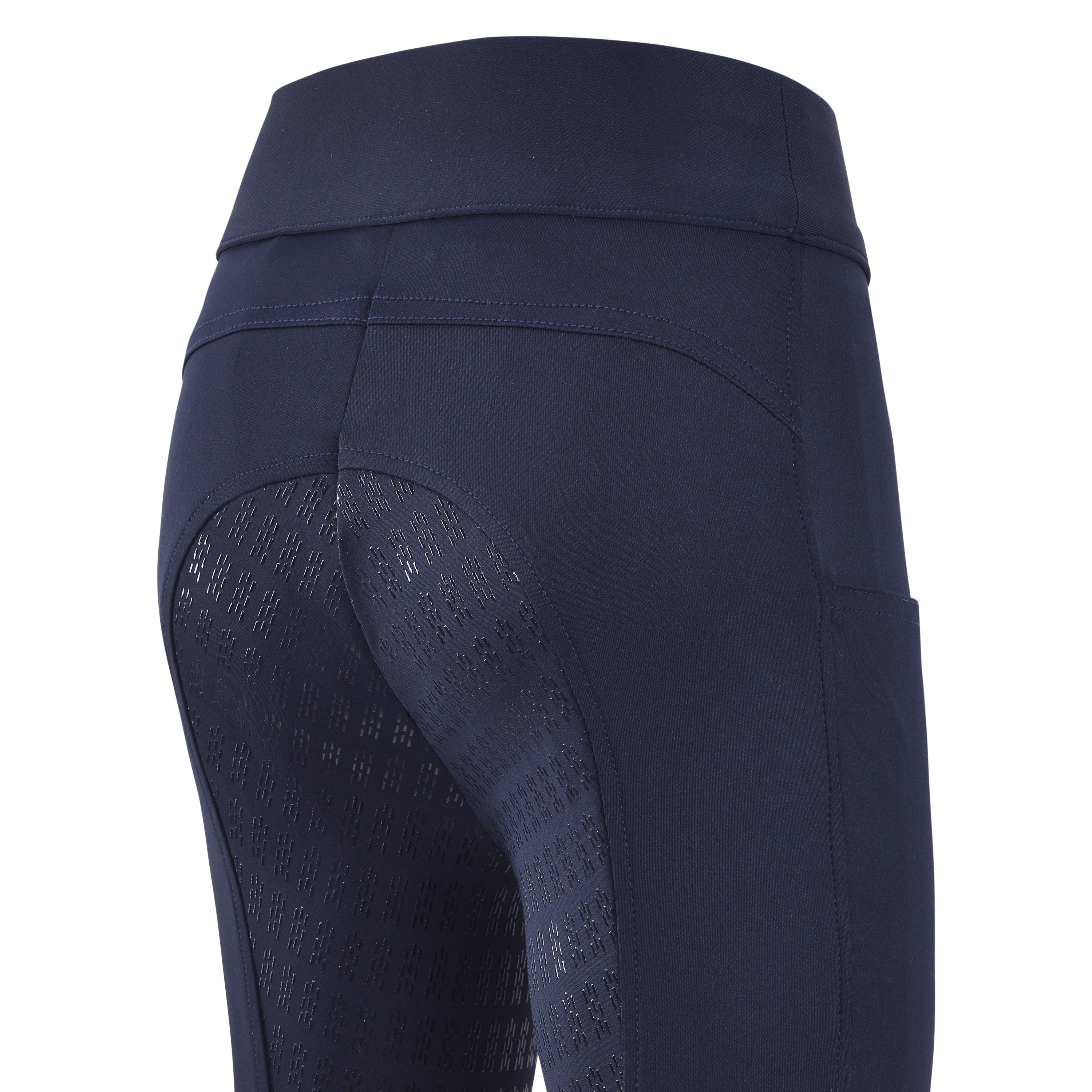 Imperial Riding Junior KIDS Riding tights Basic FullGrip - Navy - 3