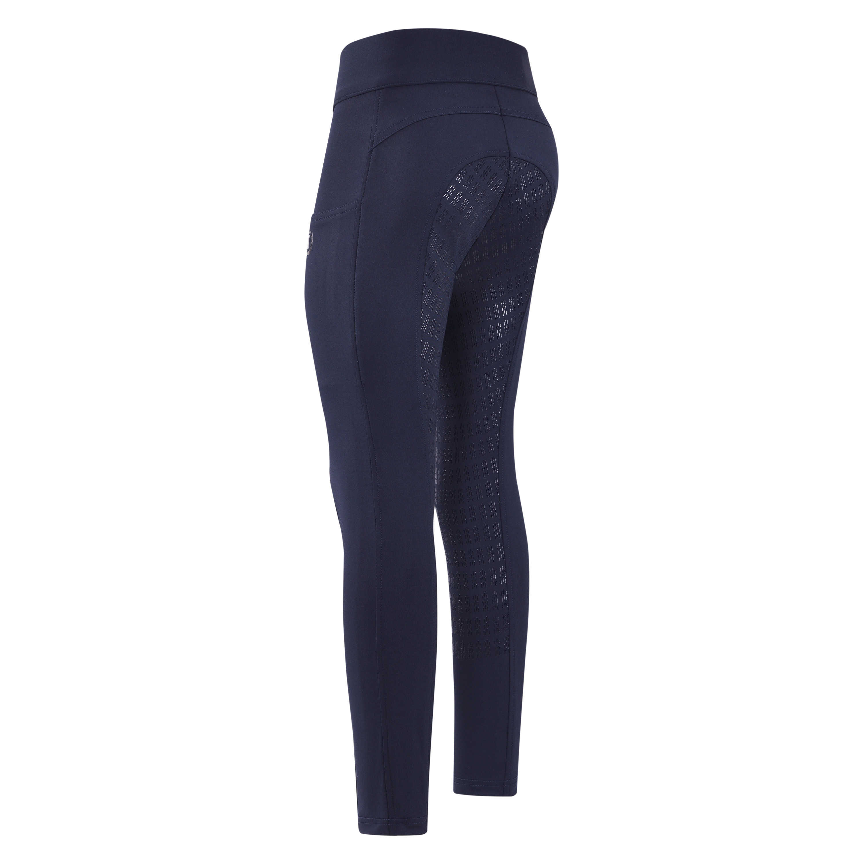 Imperial Riding Junior KIDS Riding tights Basic FullGrip - Navy - 2