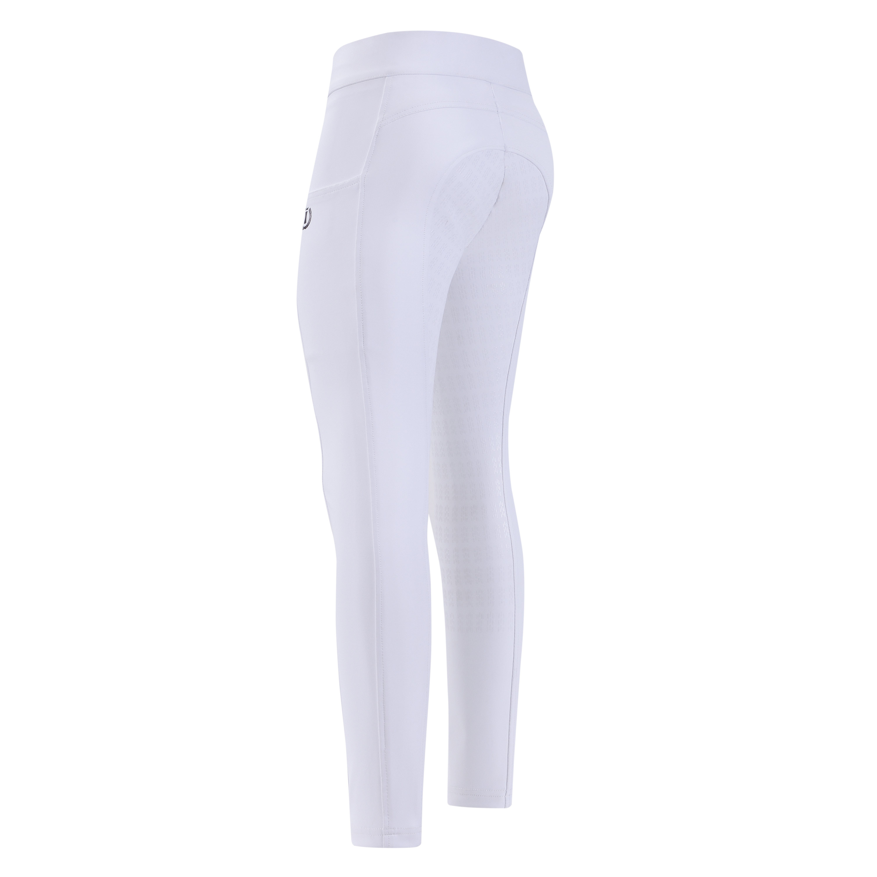 Imperial Riding Junior KIDS Riding tights Basic FullGrip - White - 2